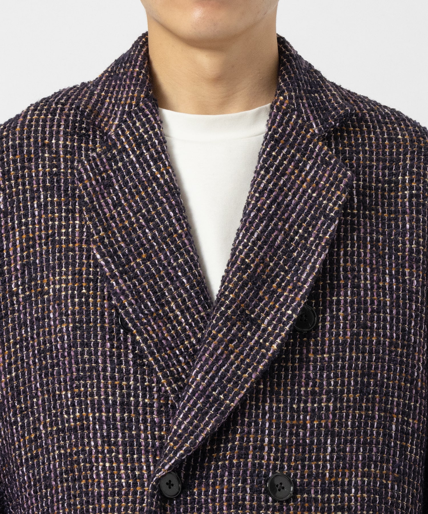 LOOP TWEED EXTREME OVER COAT JUHA