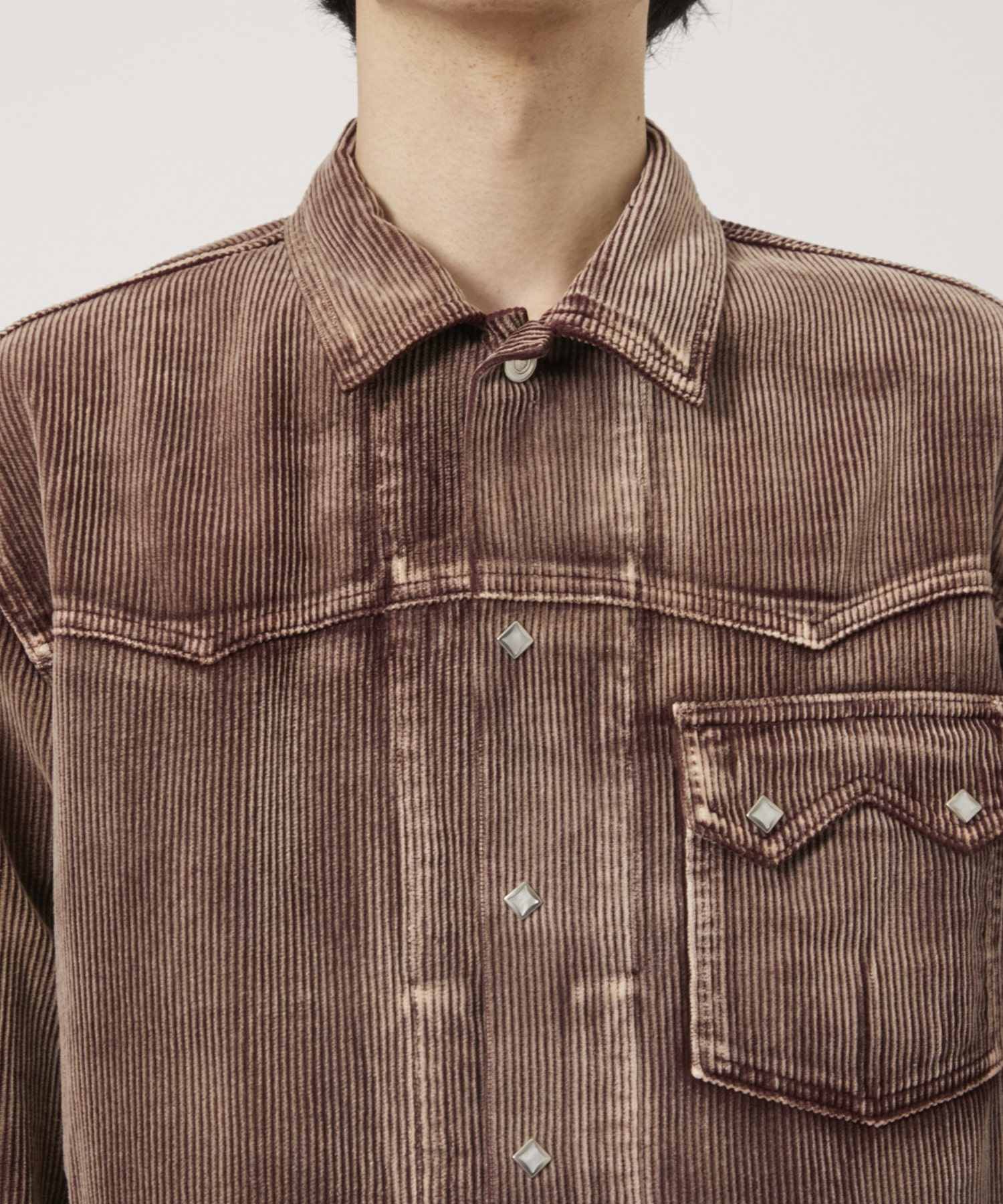 Faded Corduroy Western Jacket soe