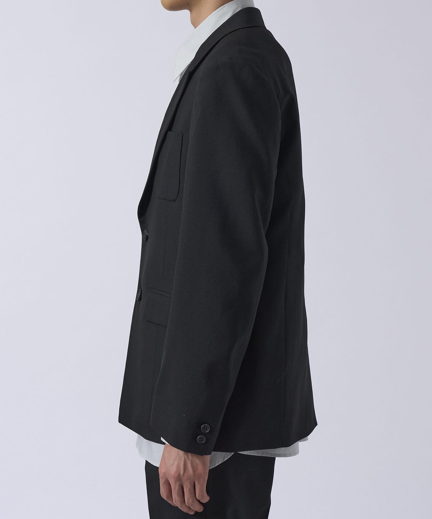 Water-repellent Wool Tailored Jacket MATSUFUJI