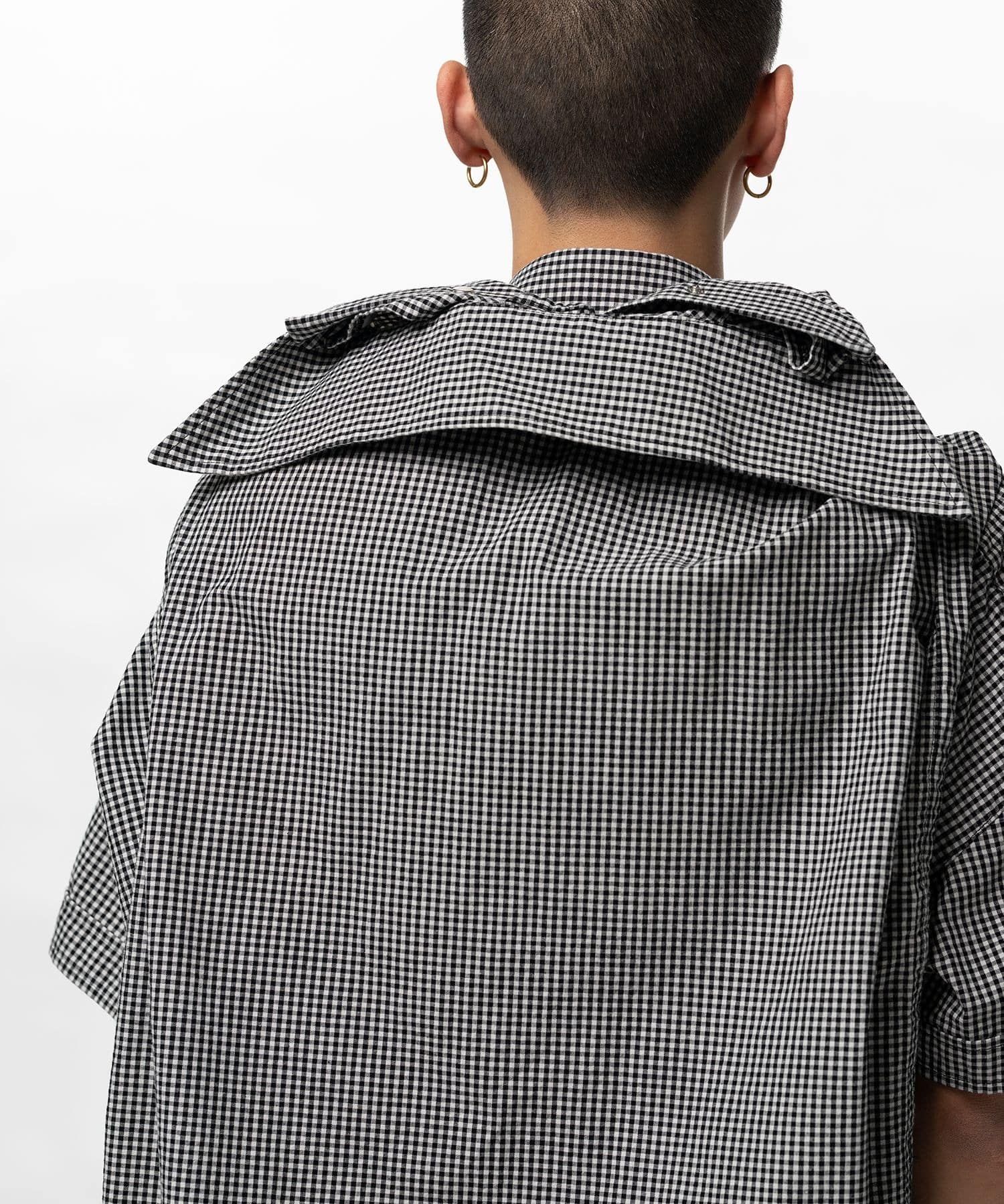 SHAWL LAYERED H/S SHIRTS Maison MIHARA YASUHIRO