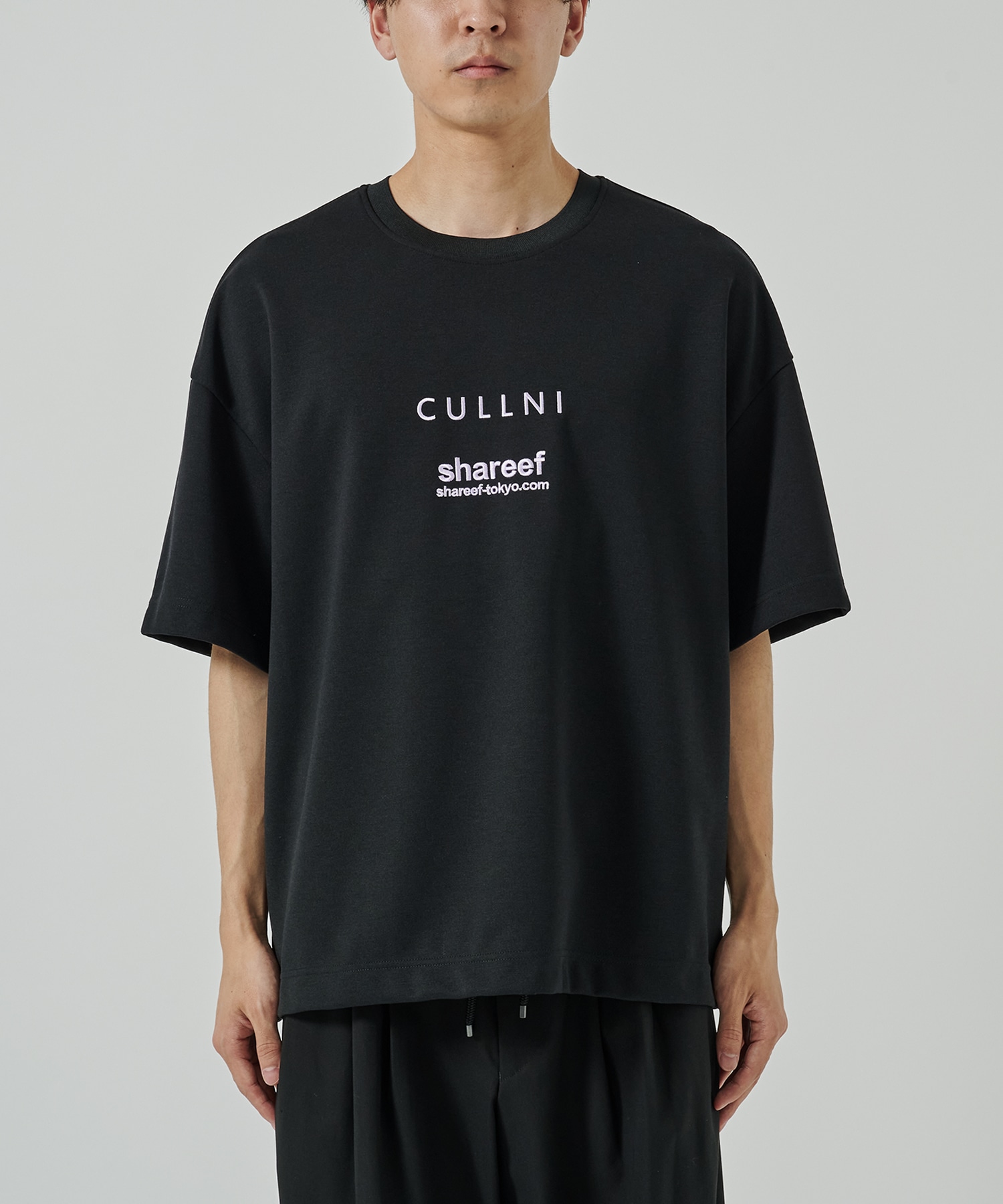 CULLNI ＆ shareef Logo Embroidery Pullover CULLNI