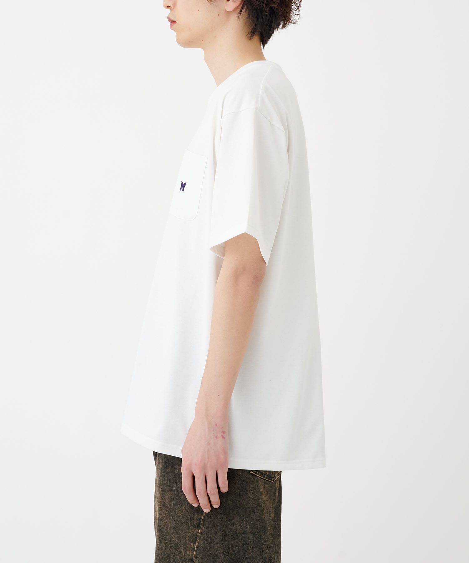 S/S Crew Neck Tee - Poly Jersey NEEDLES