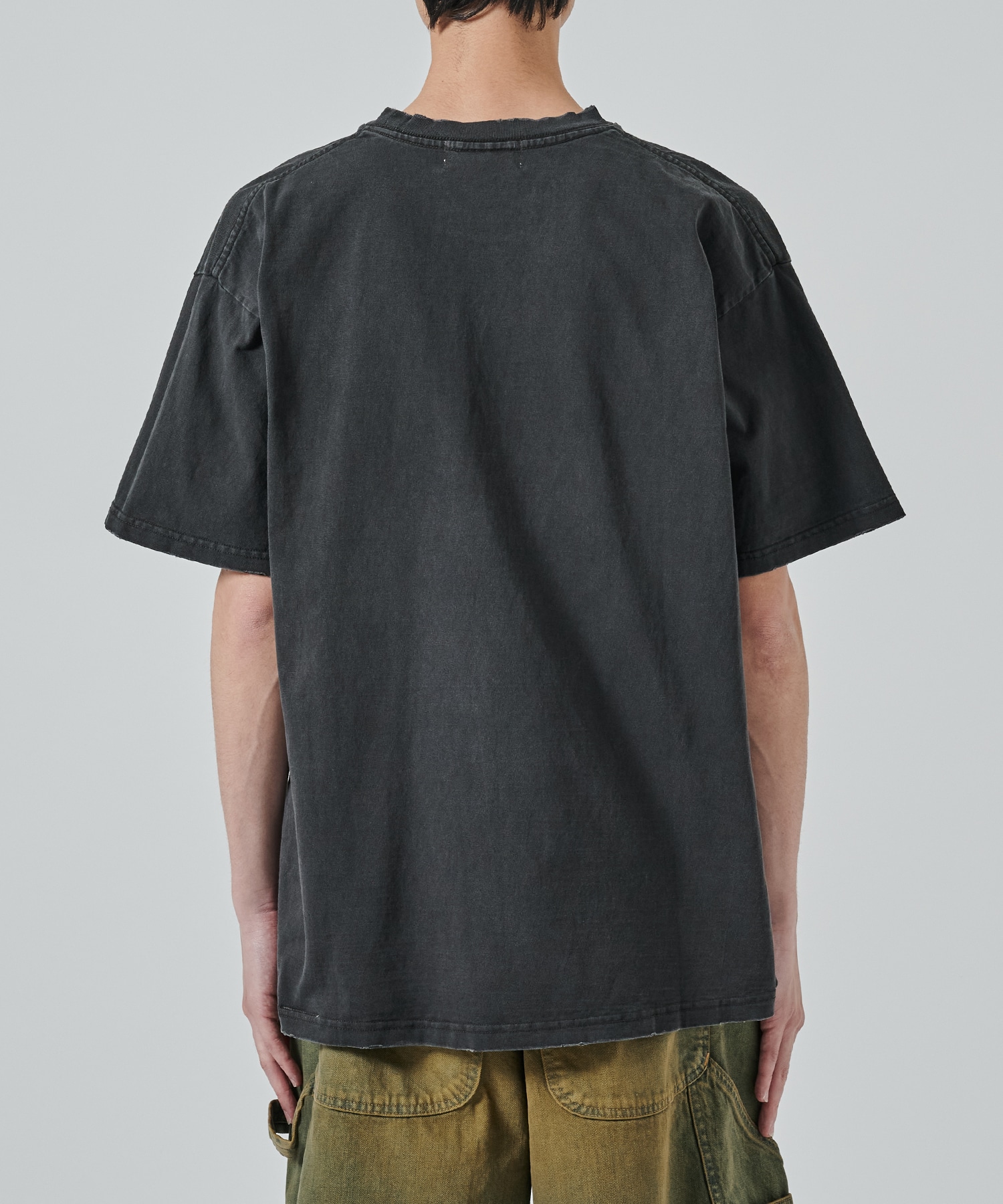 DAMAGE PIGMENT LOGO TEE JieDa