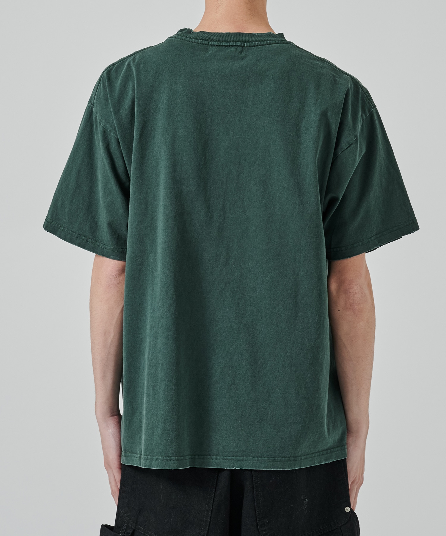 DAMAGE PIGMENT LOGO TEE JieDa