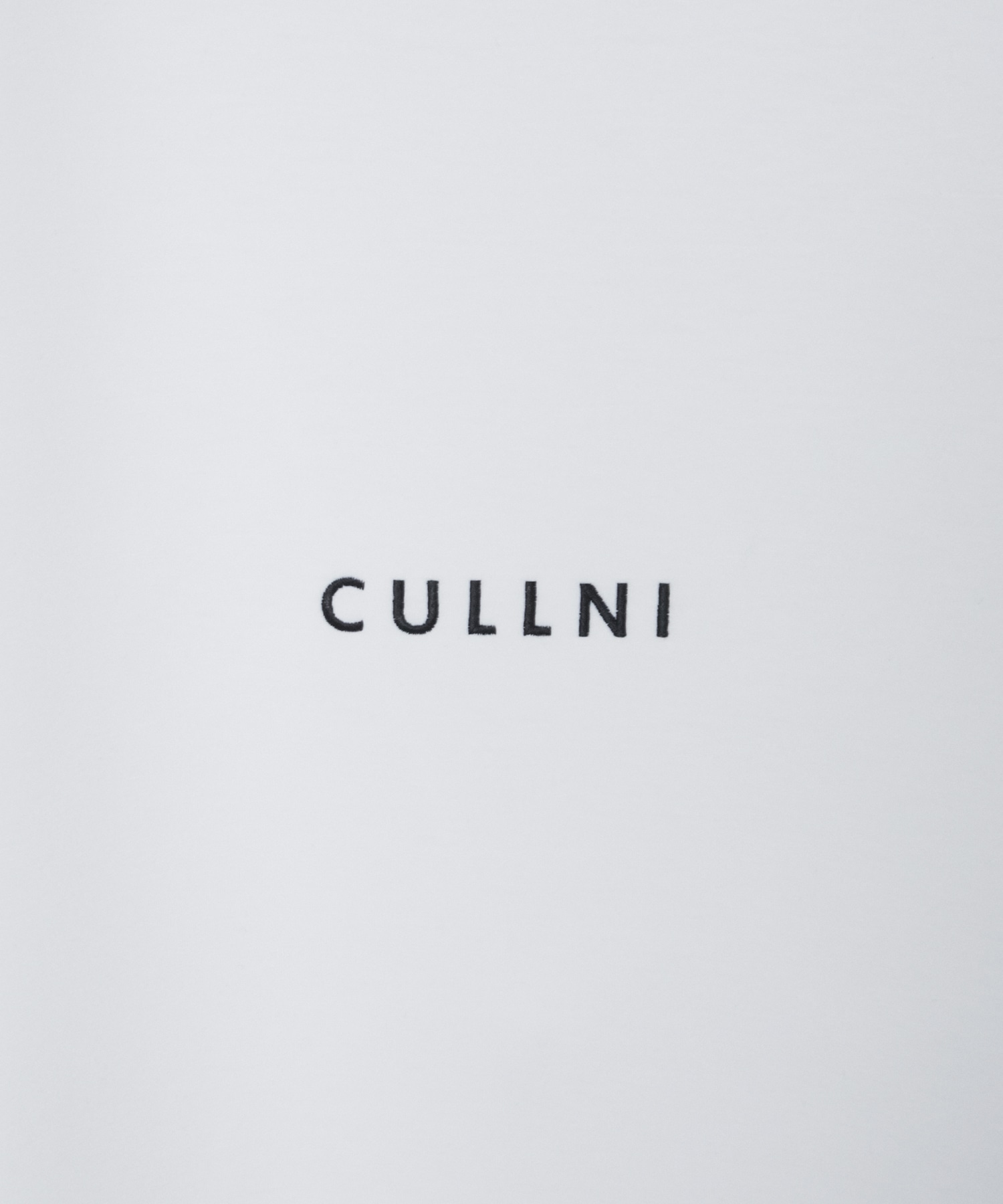 CULLNI Logo Embroidery Drawstring Pullover CULLNI