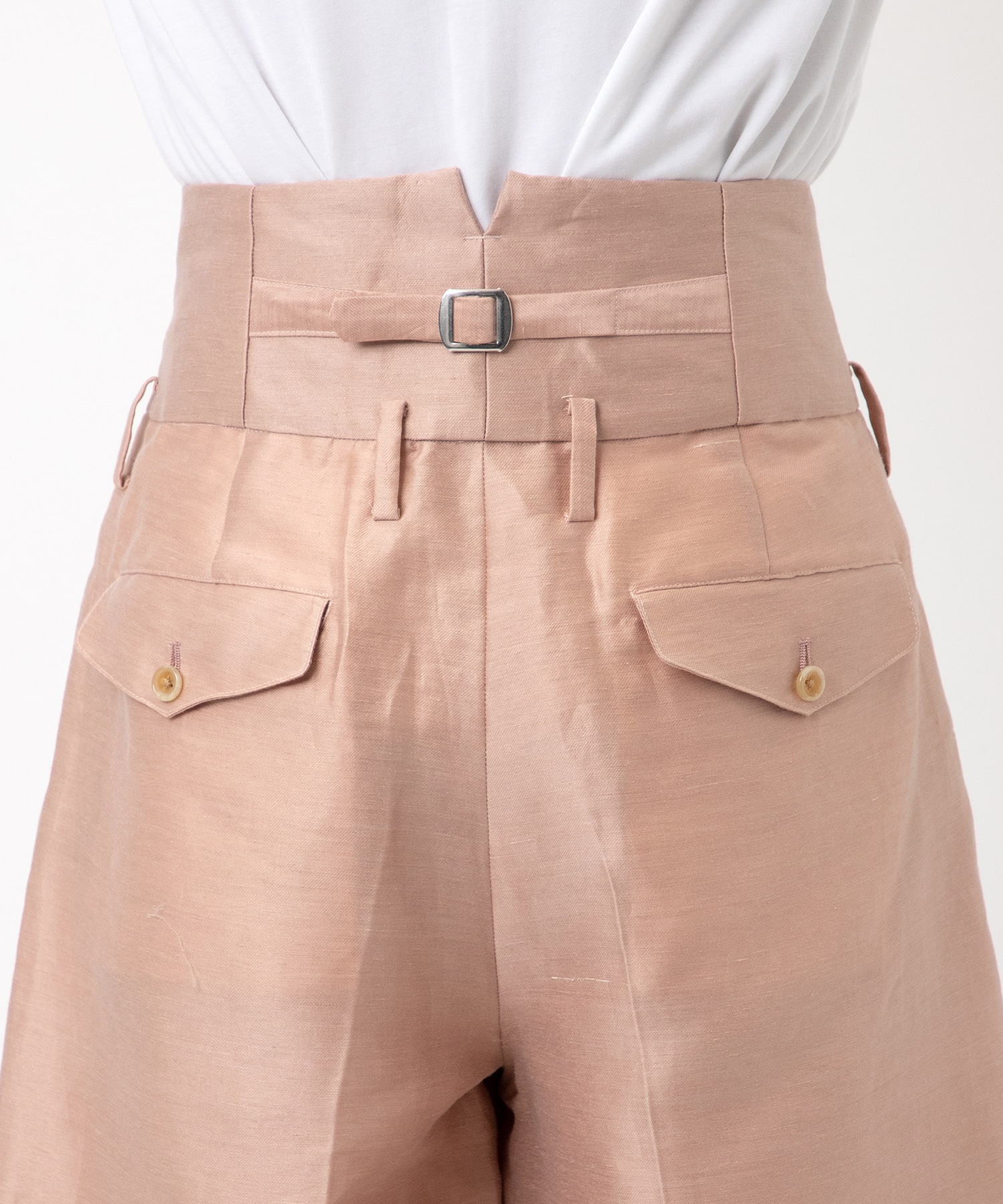 HIGH WAIST DESIGN SHORTS TAAKK