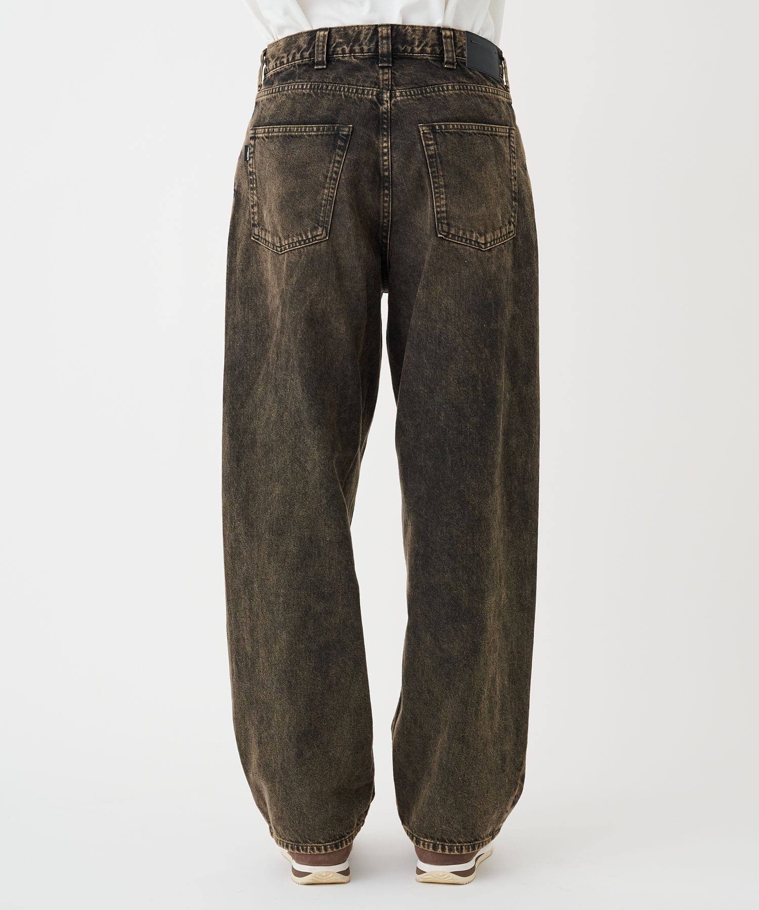 DRAPE OVER DENIM PANTS JieDa