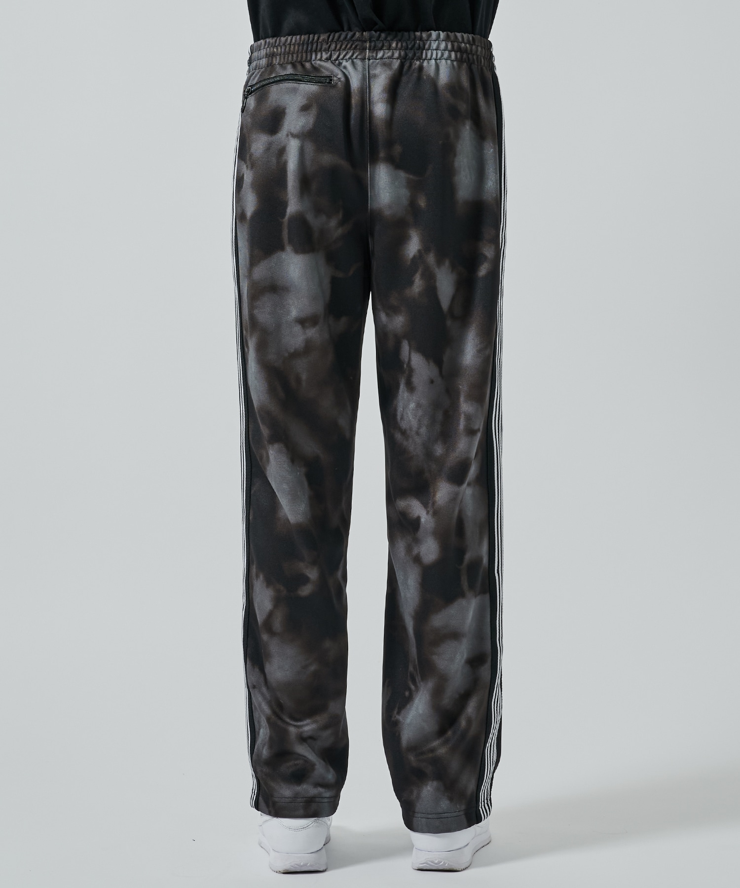 〈別注〉Track Pant - Poly Smooth - Printed Tie Dye NEEDLES