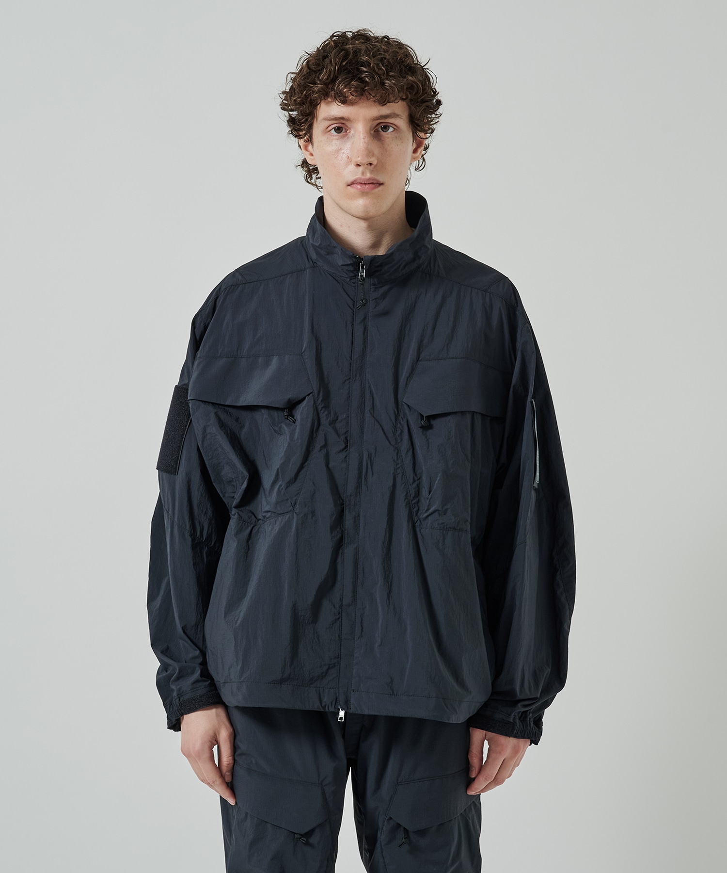 9251-BL04-003 STAND COLLAR BLOUSON N.HOOLYWOOD