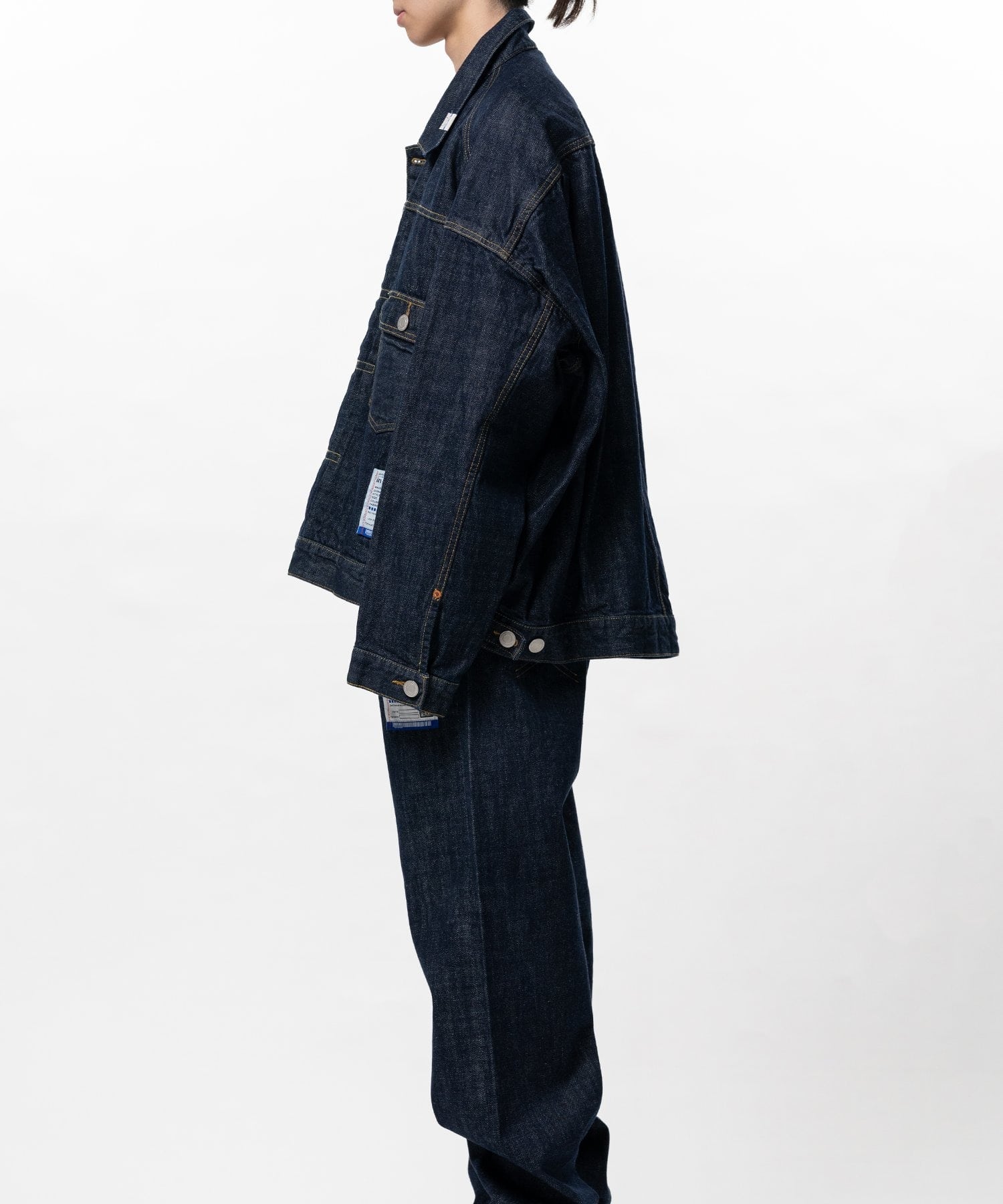 ONE WASHED SELVAGE DENIM JACKET in・stru(men-tal)