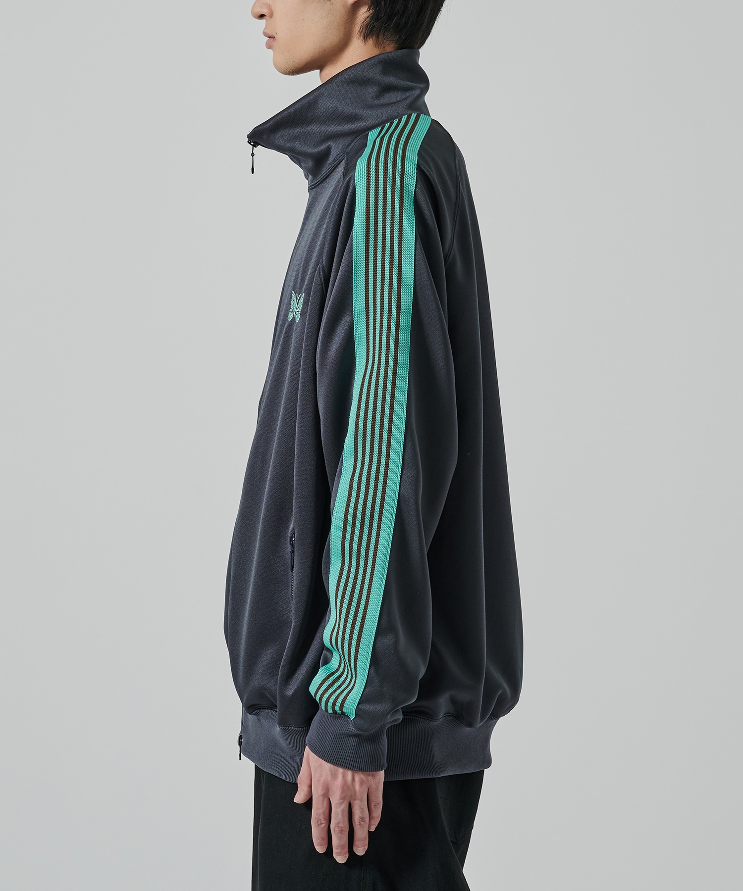 〈別注〉Track Jacket - Poly Smooth NEEDLES