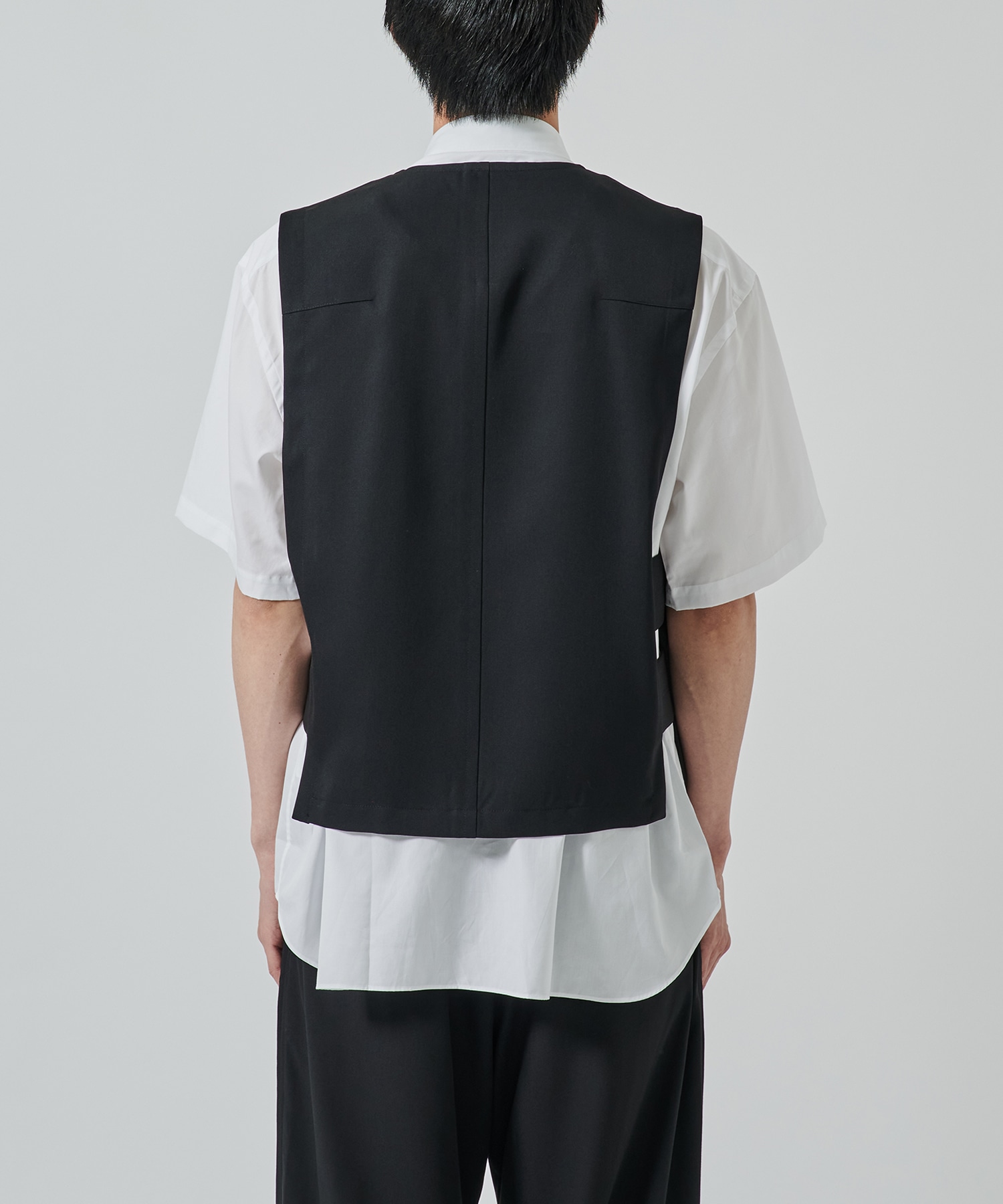 Double Front Vest UJOH HOMME