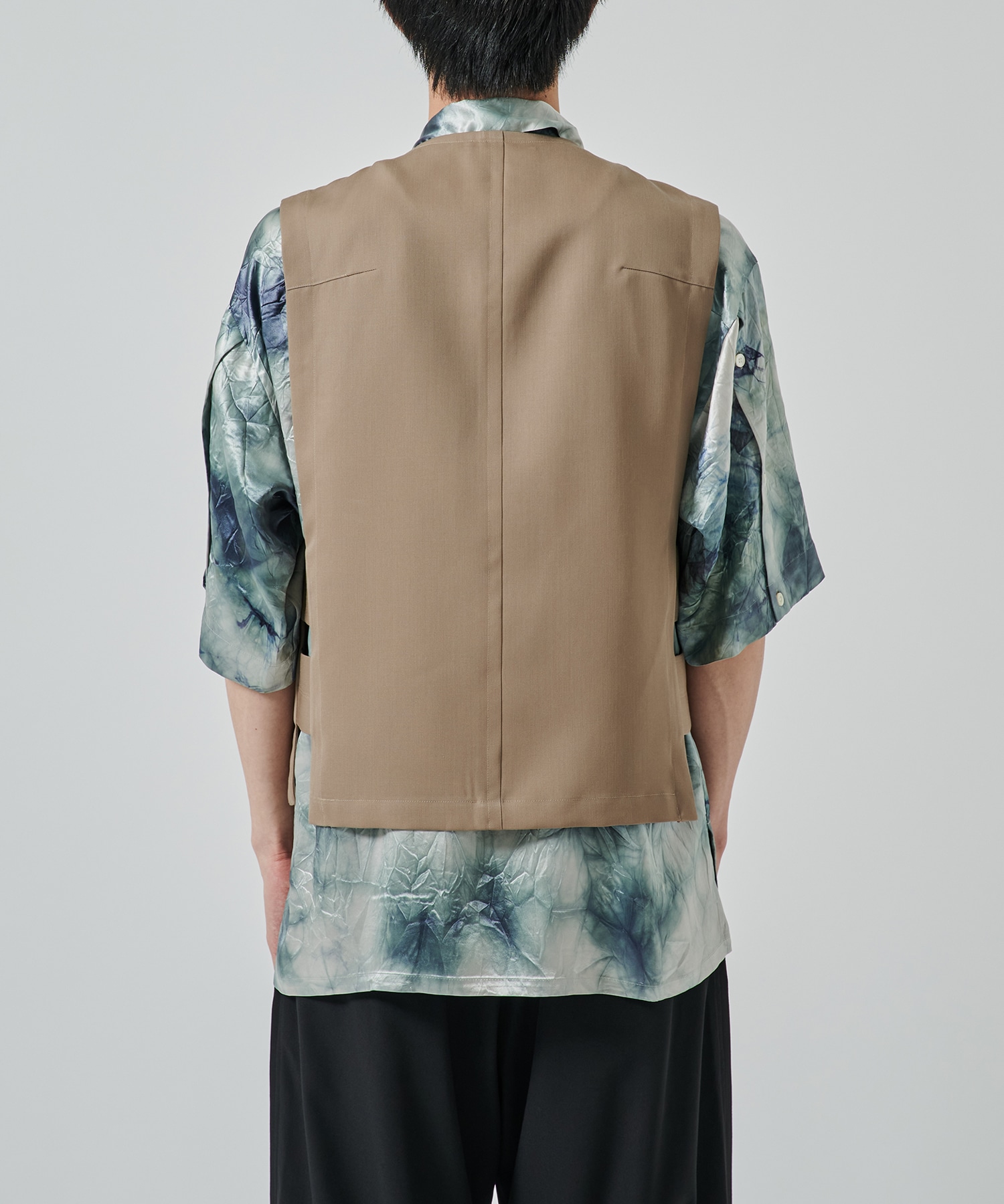 Double Front Vest UJOH HOMME