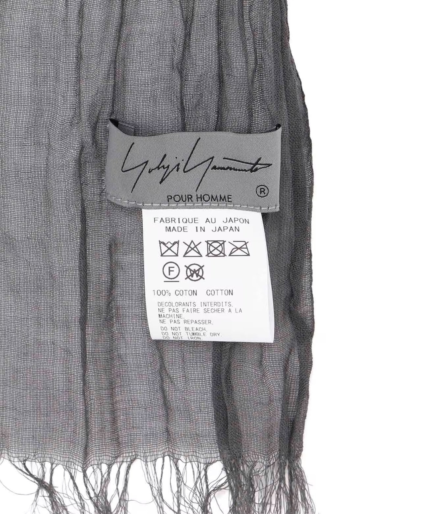 HK-L01-061 STOLE Yohji Yamamoto