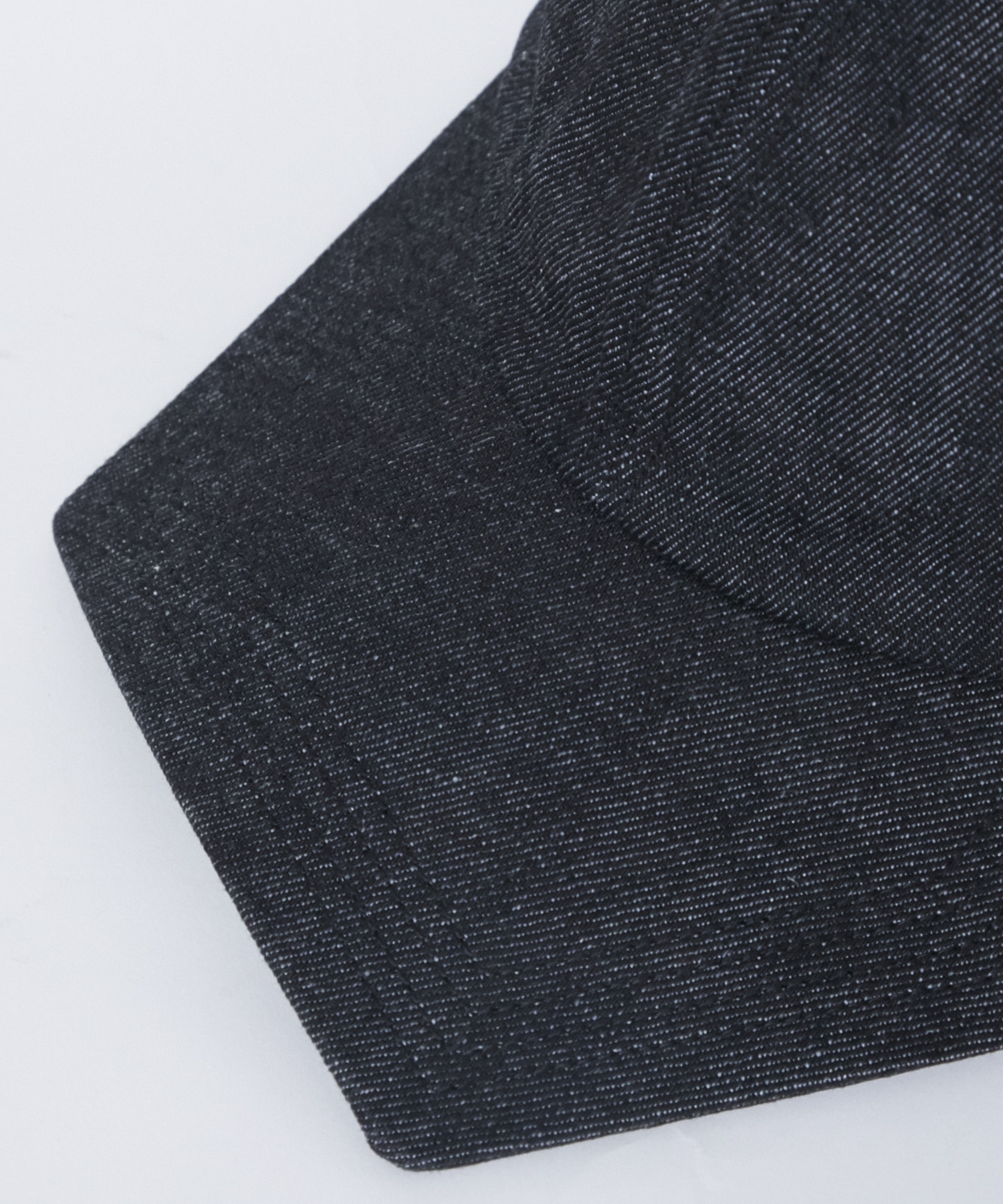 RECYCLED DENIM PENTAGON VISOR 6PANEL CAP KIJIMA TAKAYUKI