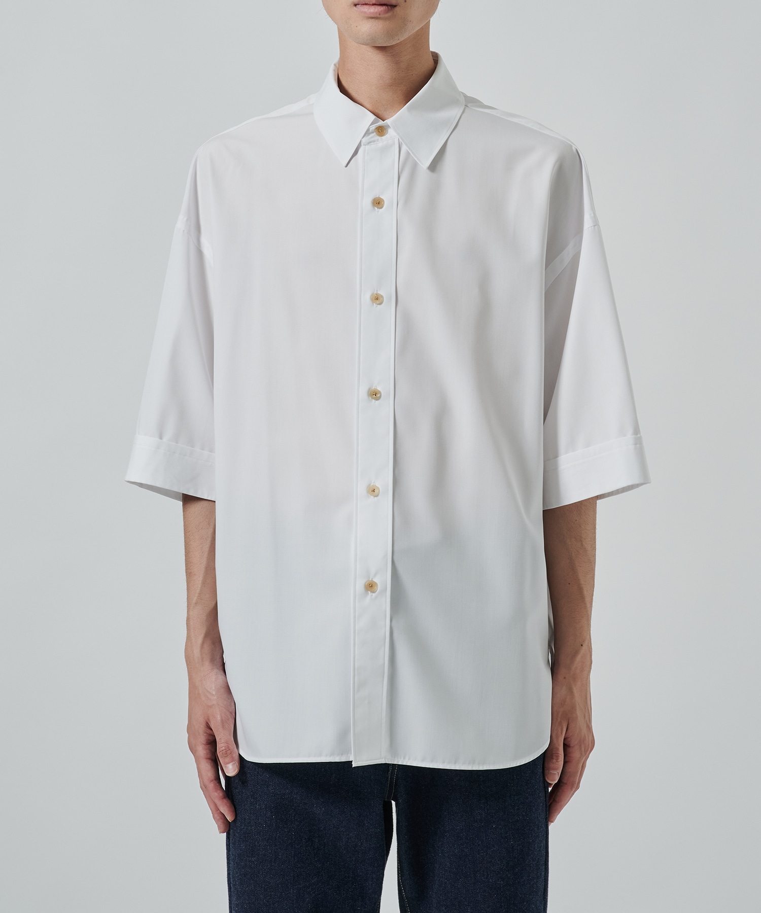 【竹からできた素材】KOKOCHIII BAMBOO RAYON SHIRTS STUDIOUS
