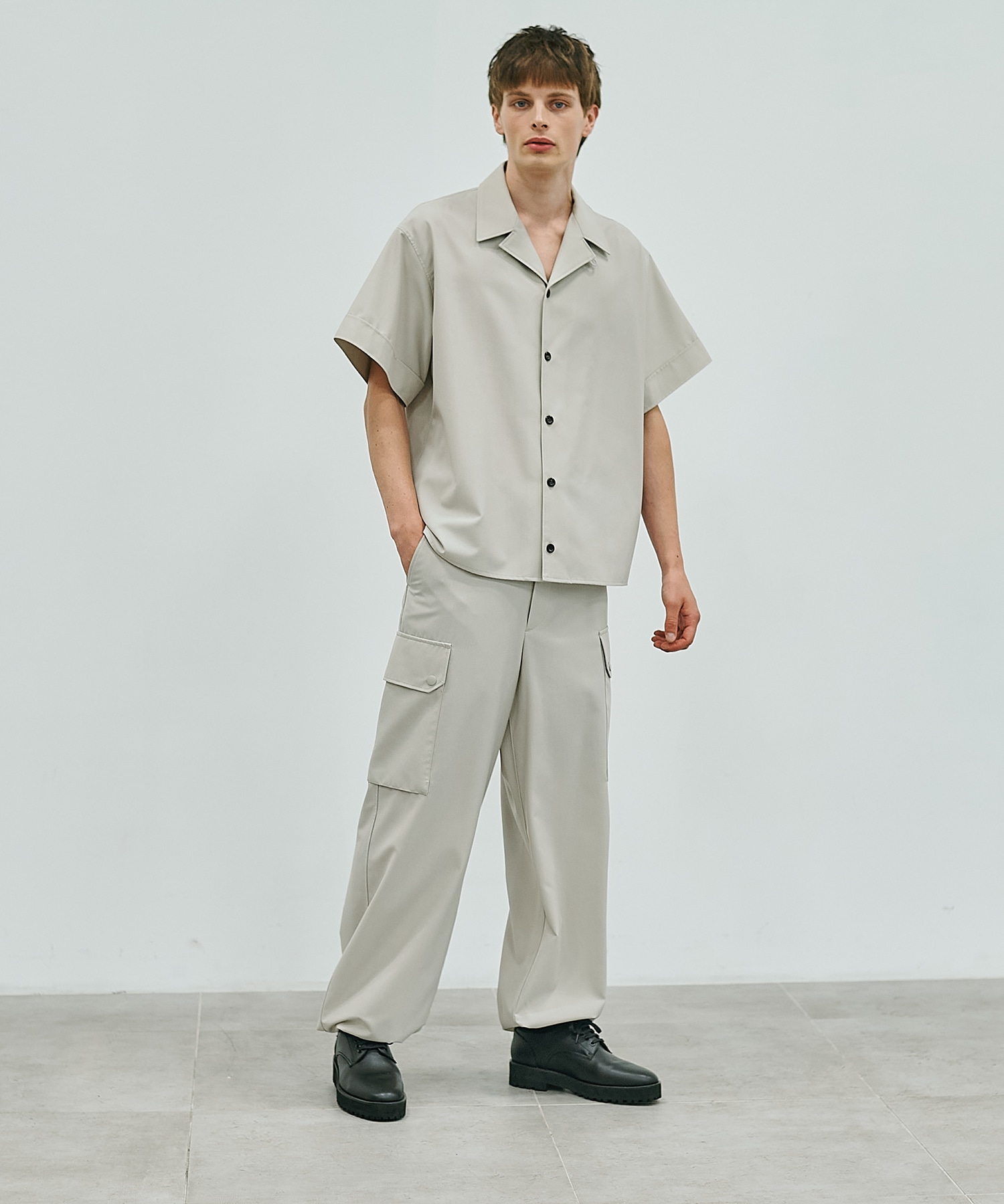 〈別注〉OPEN COLLAR SHIRTS THE RERACS