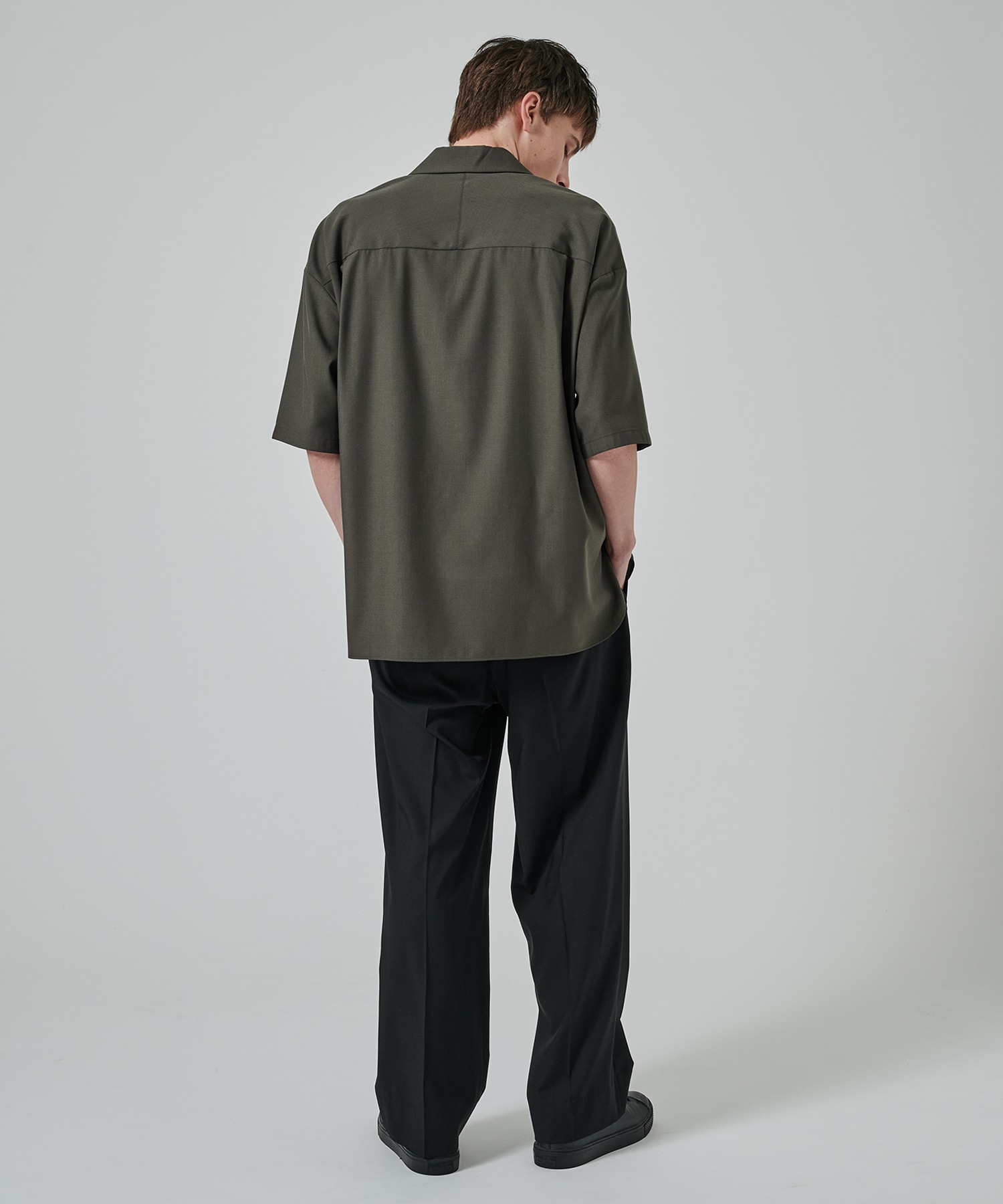 COOL WOOL SHIRTS JACKET S.S STUDIOUS