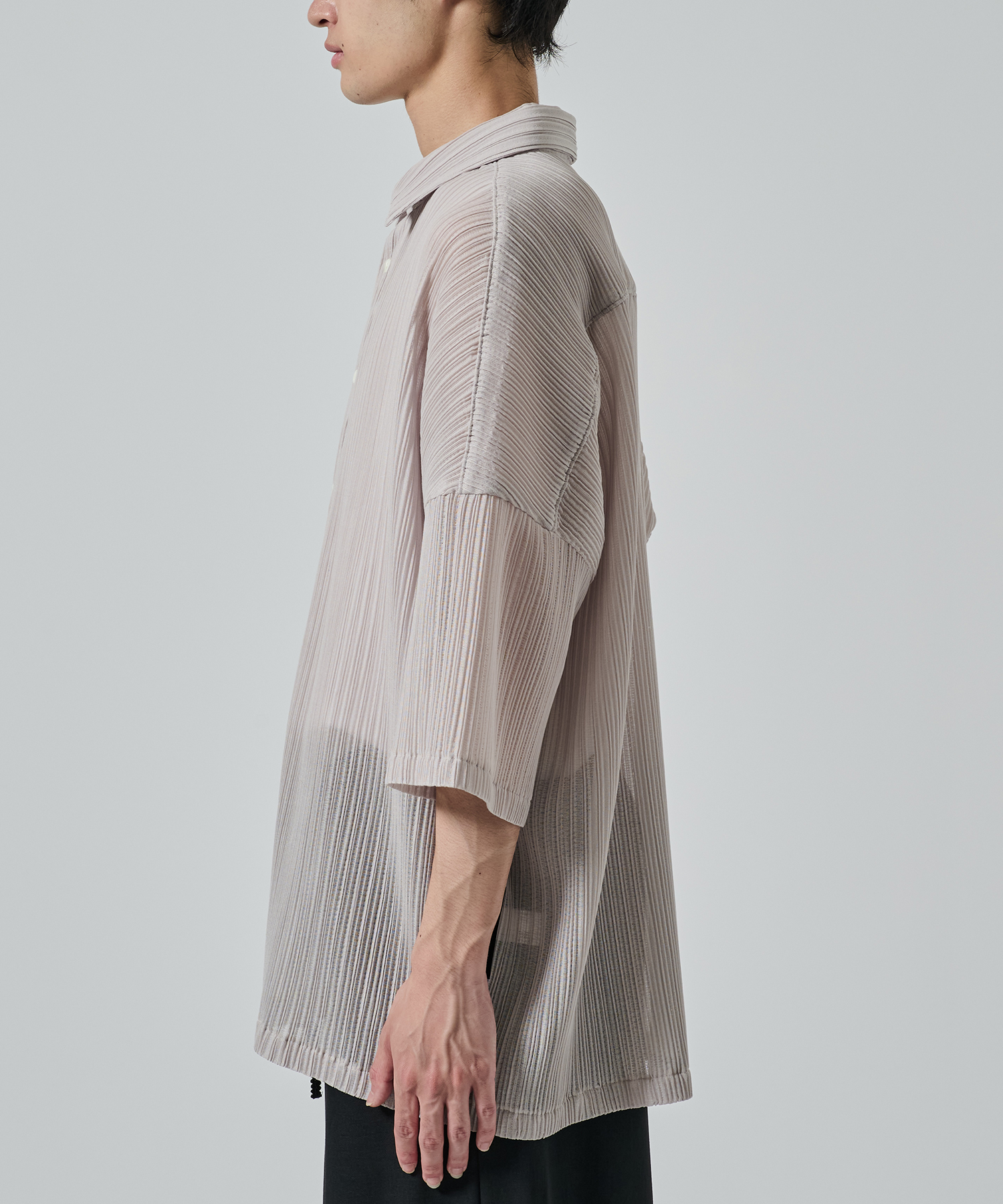 PLEATS SHEER SHIRTS SHAREEF