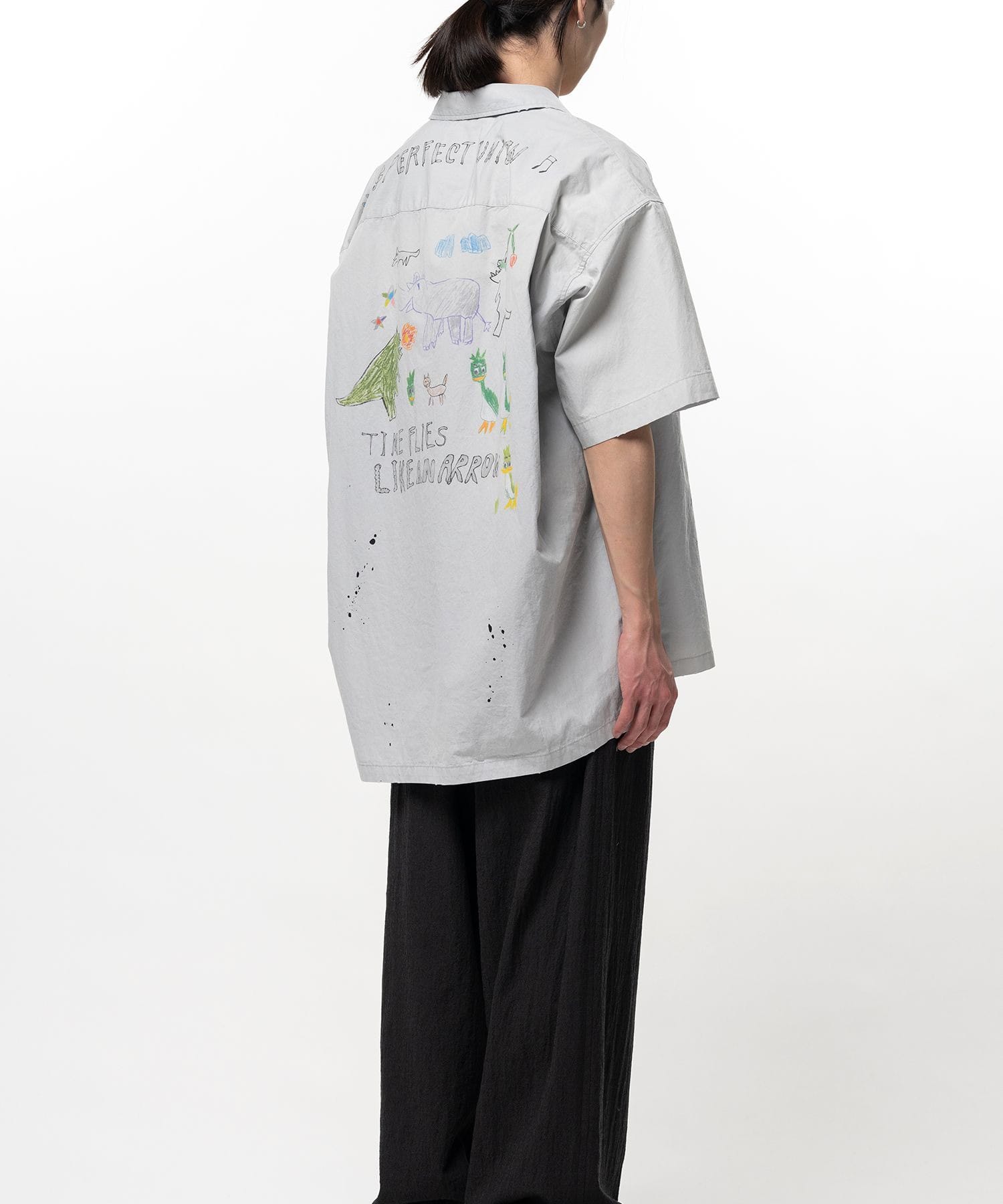 HAND DRAWING H/S SHIRTS Maison MIHARA YASUHIRO
