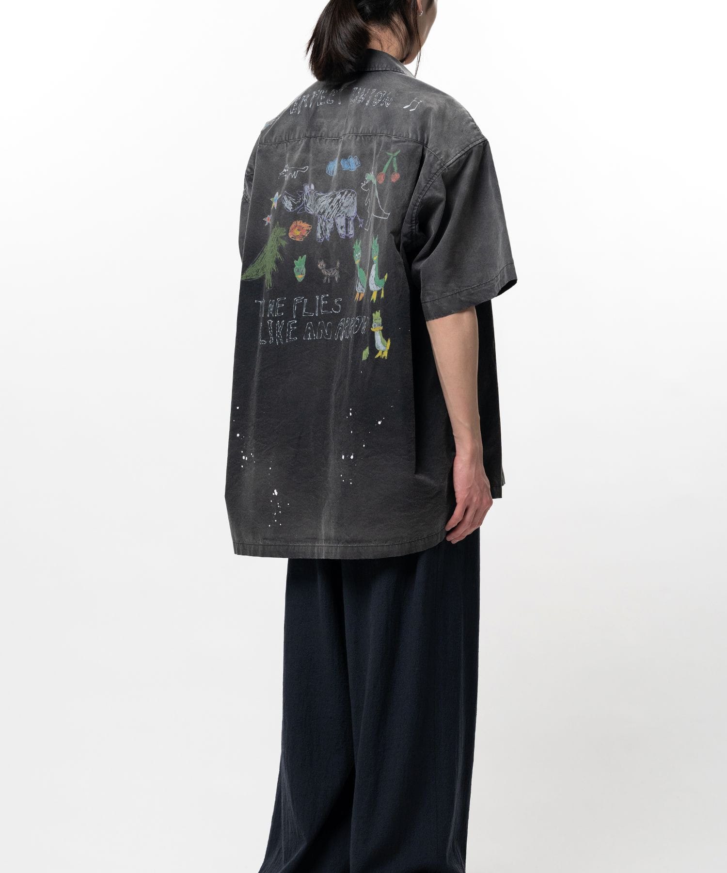 HAND DRAWING H/S SHIRTS Maison MIHARA YASUHIRO