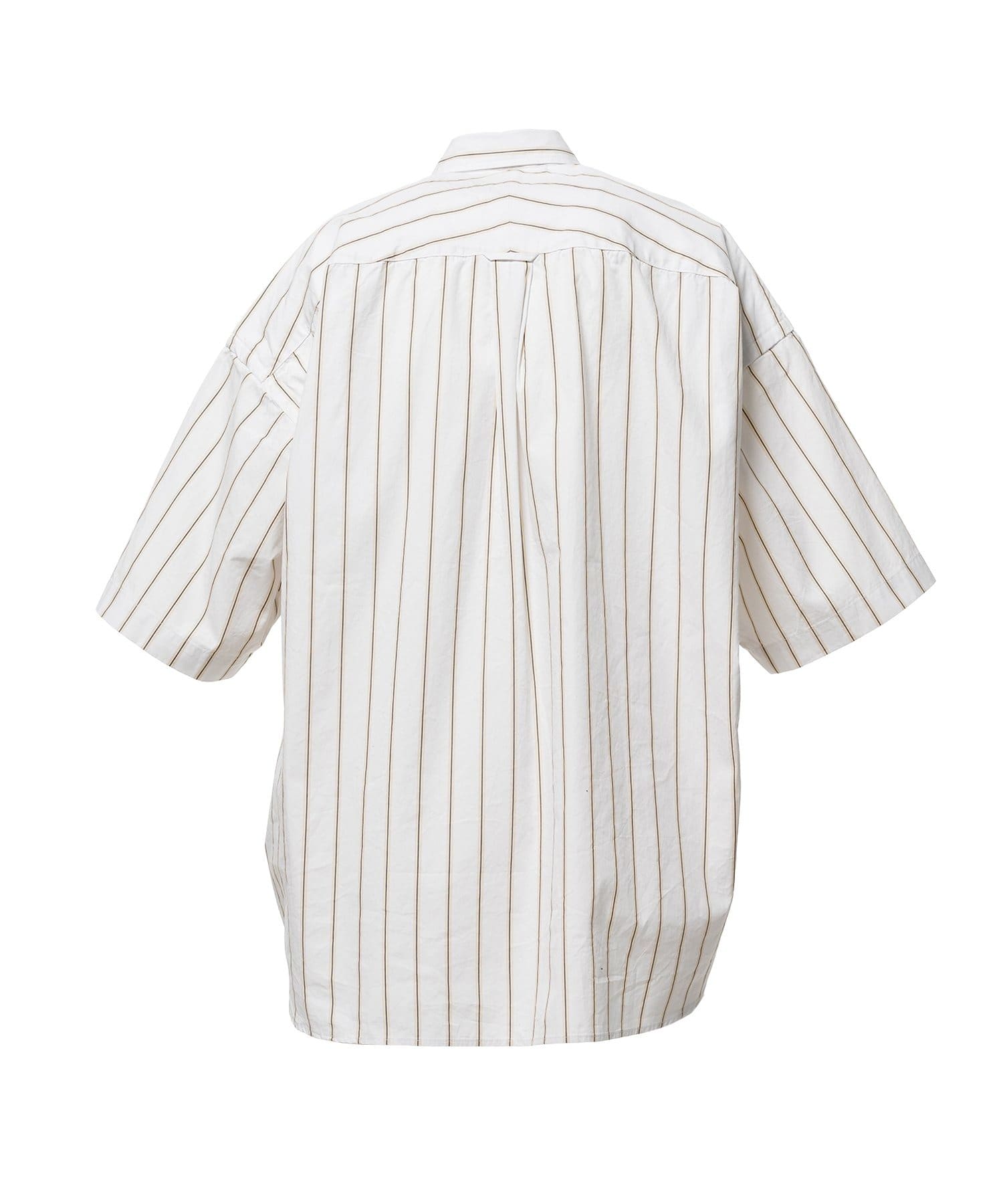 COTTON HIGH DENSITY STRIPE SS SHIRTS in・stru(men-tal)