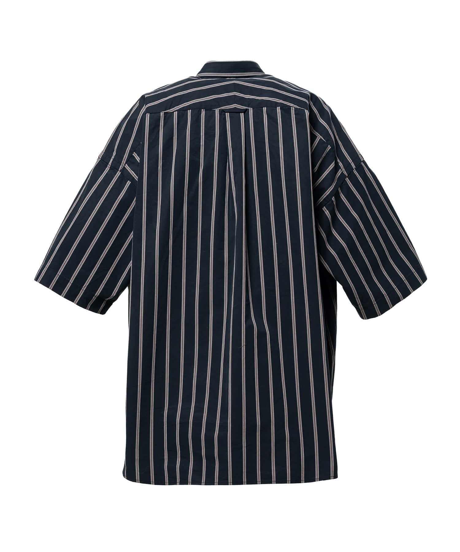 COTTON HIGH DENSITY STRIPE SS SHIRTS in・stru(men-tal)