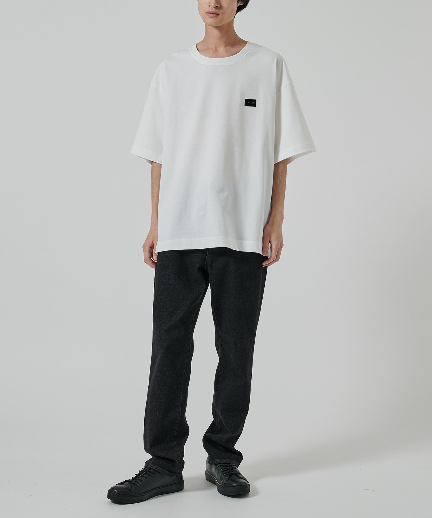 Cotton Jersey Embroidery Patch Pullover CULLNI