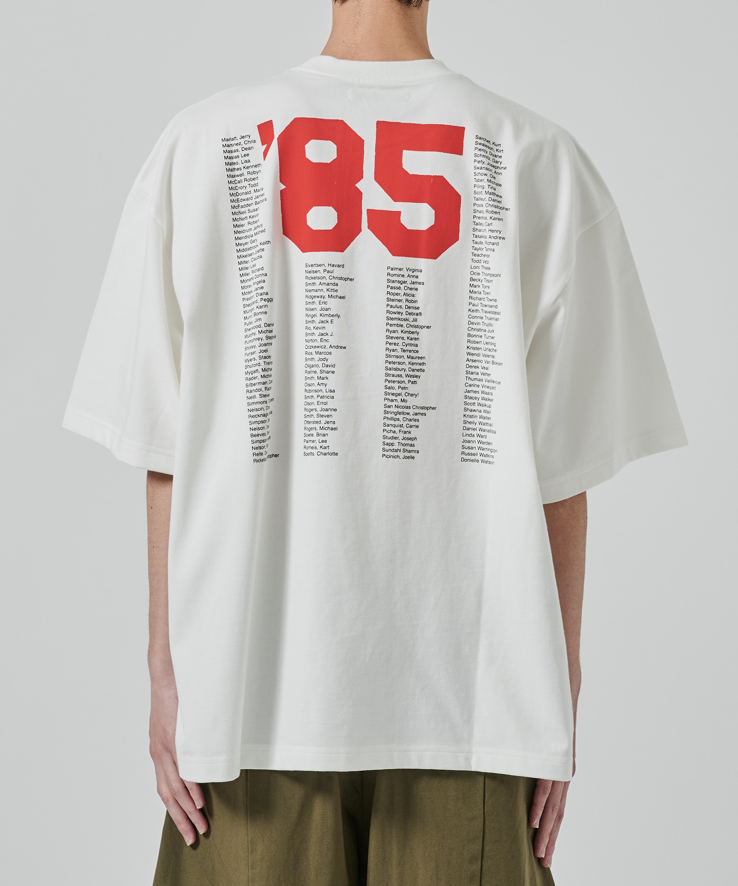 〈別注〉 OVER SIZE PRINT TEE JieDa