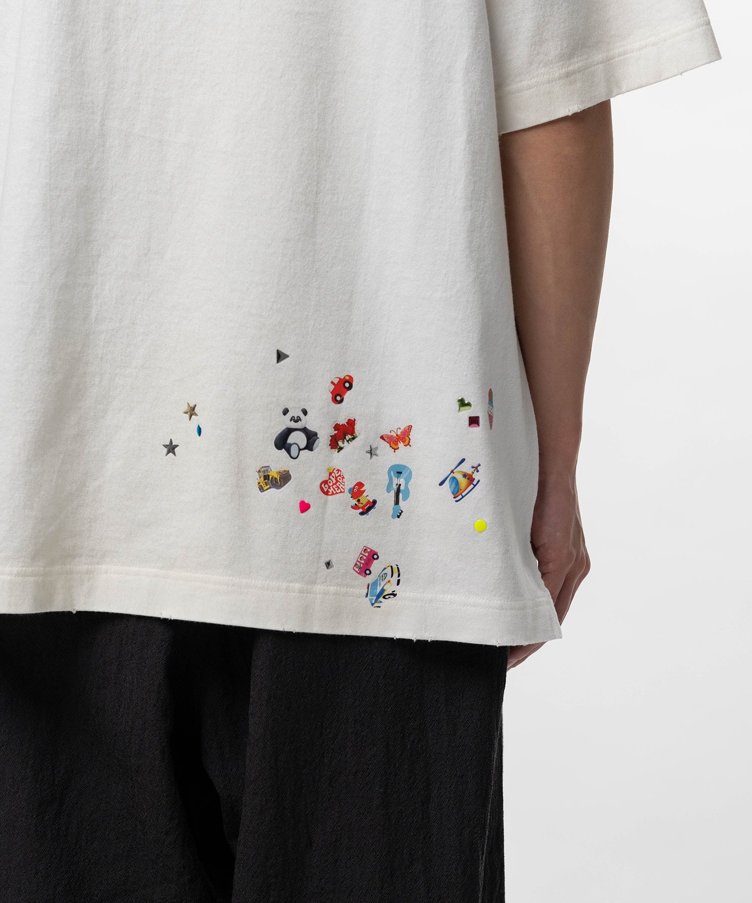 KIDS STICKER TEE Maison MIHARA YASUHIRO
