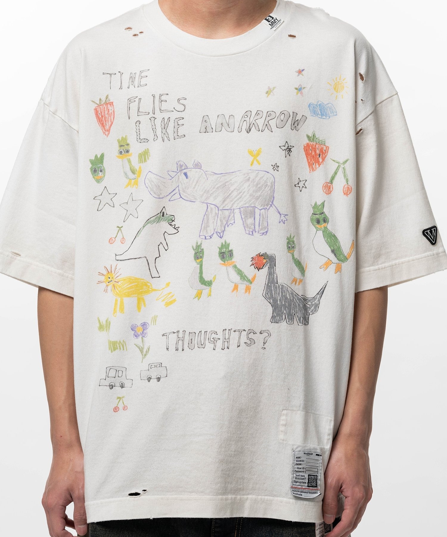 KIDS DOODLE TEE Maison MIHARA YASUHIRO