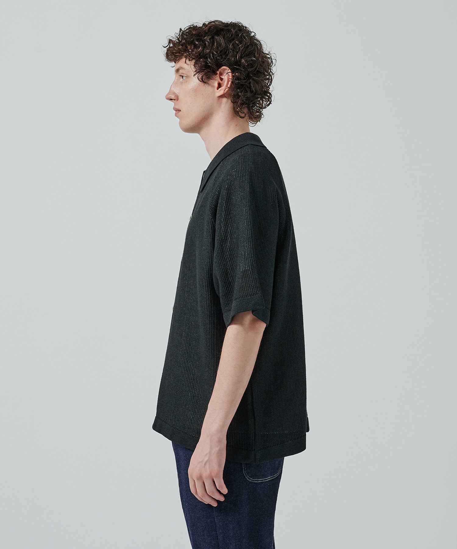 〈別注〉OX SUMMER KNIT S/S BATONER