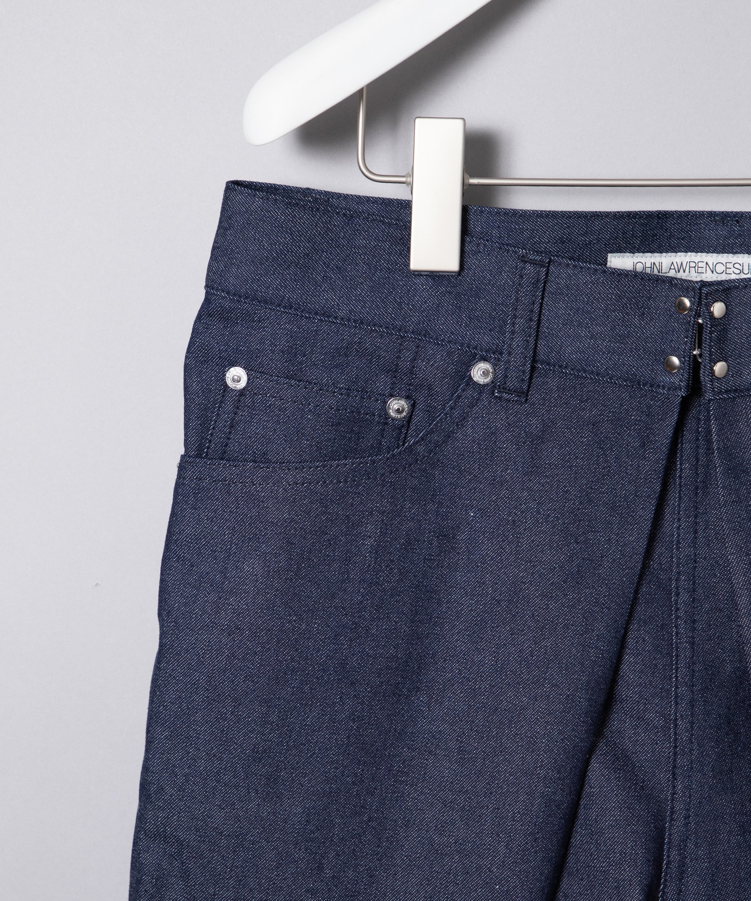 RIGID DENIM WIDE PANTS JOHN LAWRENCE SULLIVAN