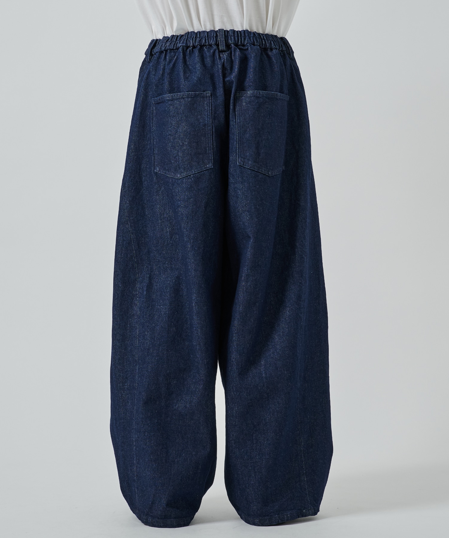 BALLOON WIDE DEINM PANTS STUDIOUS