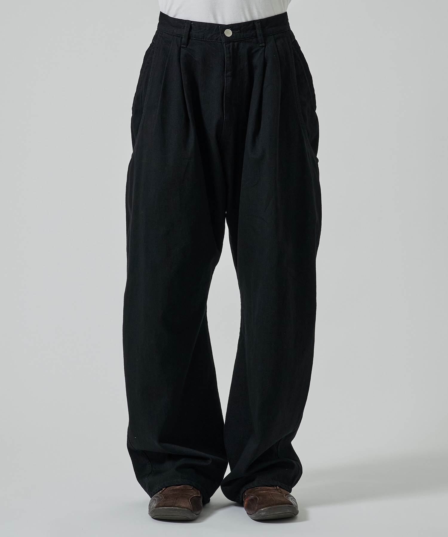 別注 CURVED LEG UTILITY TROUSERS NVRFRGT