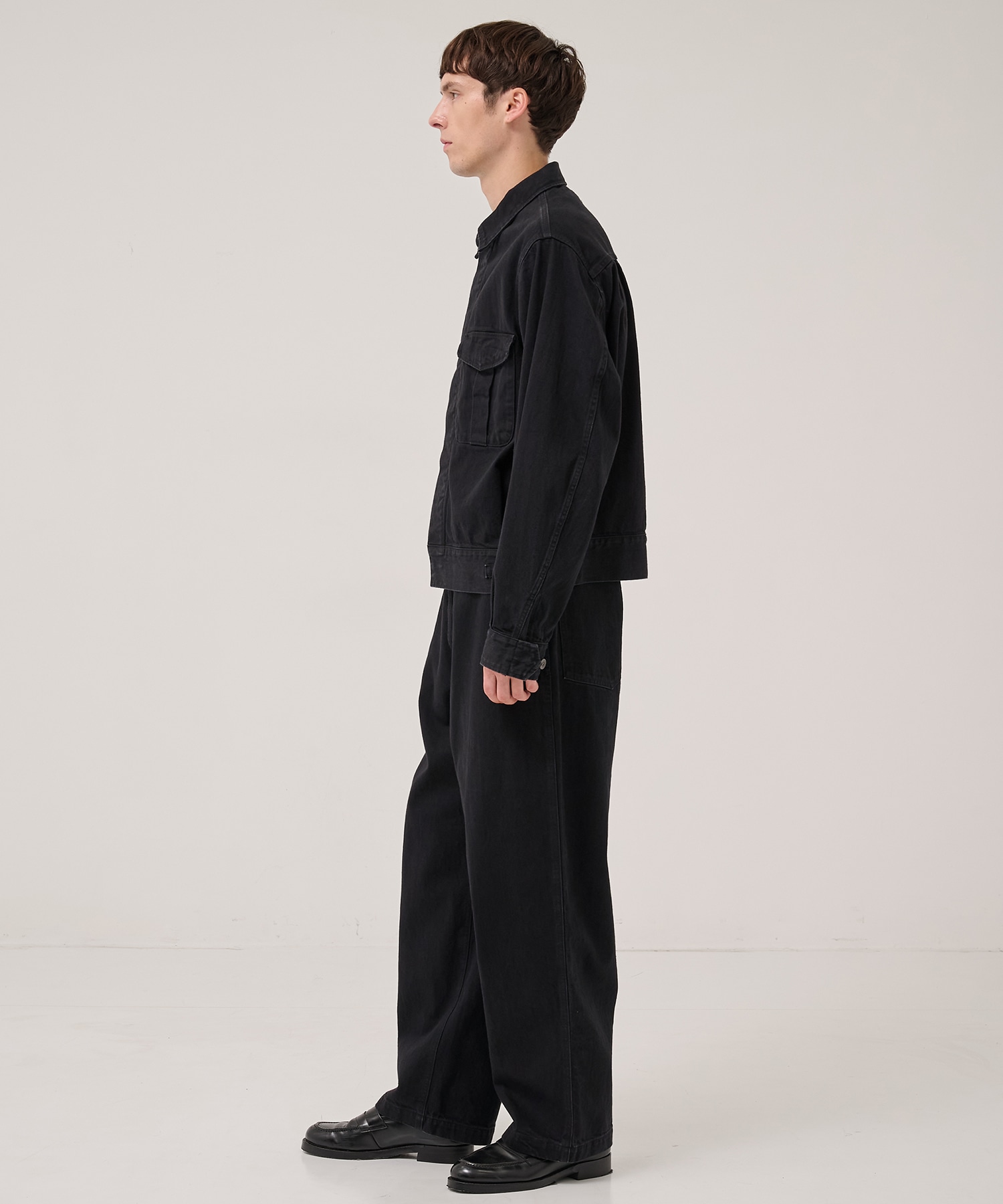 別注 DENIM MILITARY PANTS MARKAWARE/marka