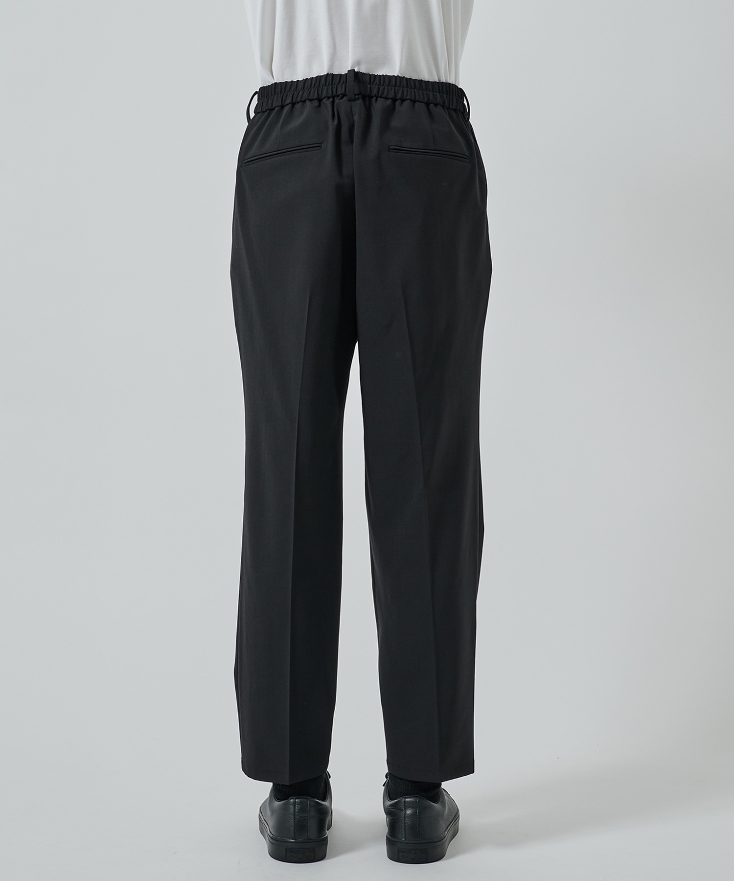 SUMMER WOOL TAPERED SLACKS STUDIOUS