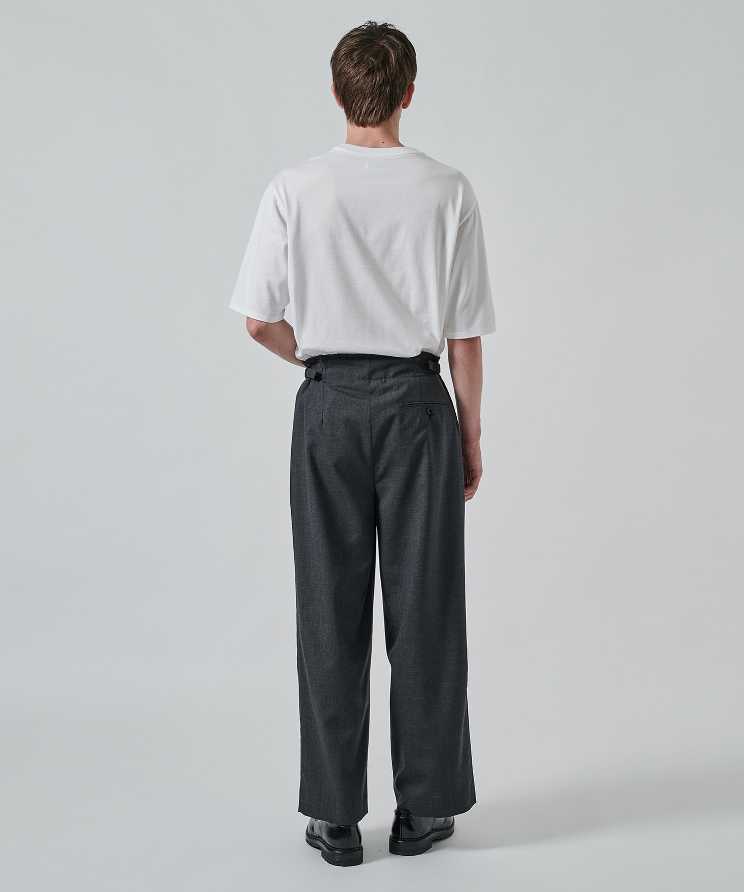 〈別注〉TWO TUCK MILITARY TROUSERS MARKAWARE/marka
