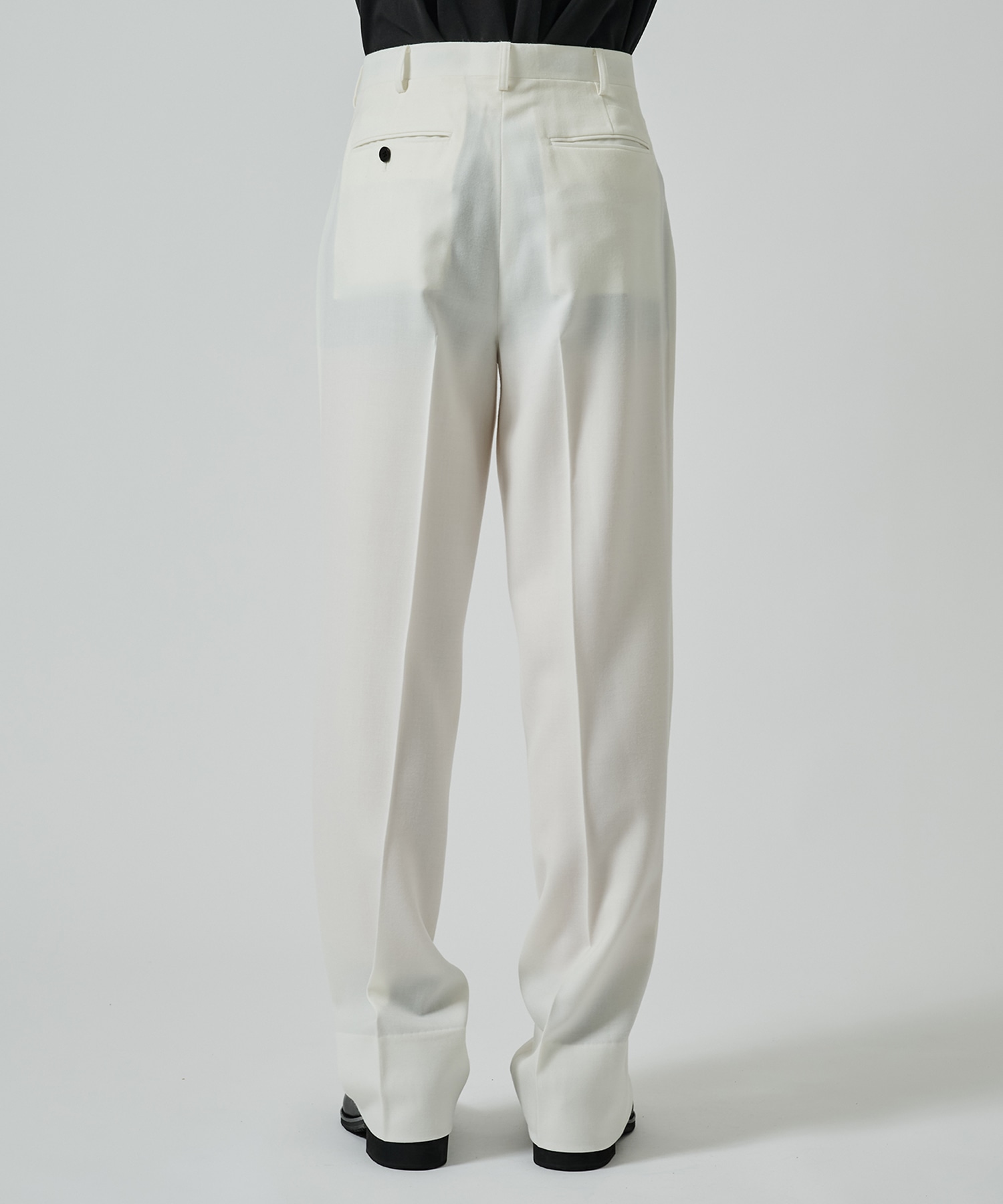 Wool Straight Trousers LITTLEBIG