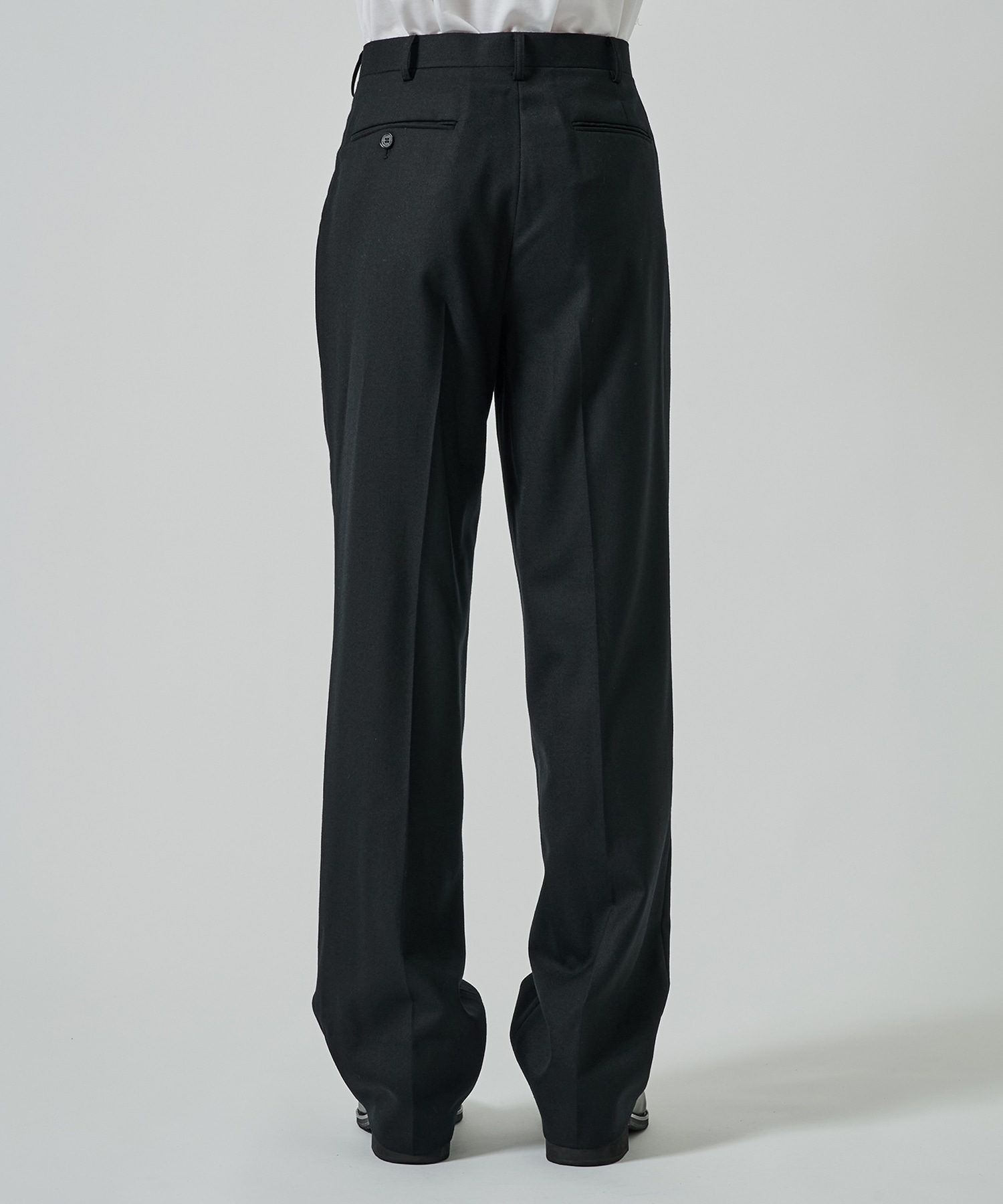 Wool Straight Trousers LITTLEBIG