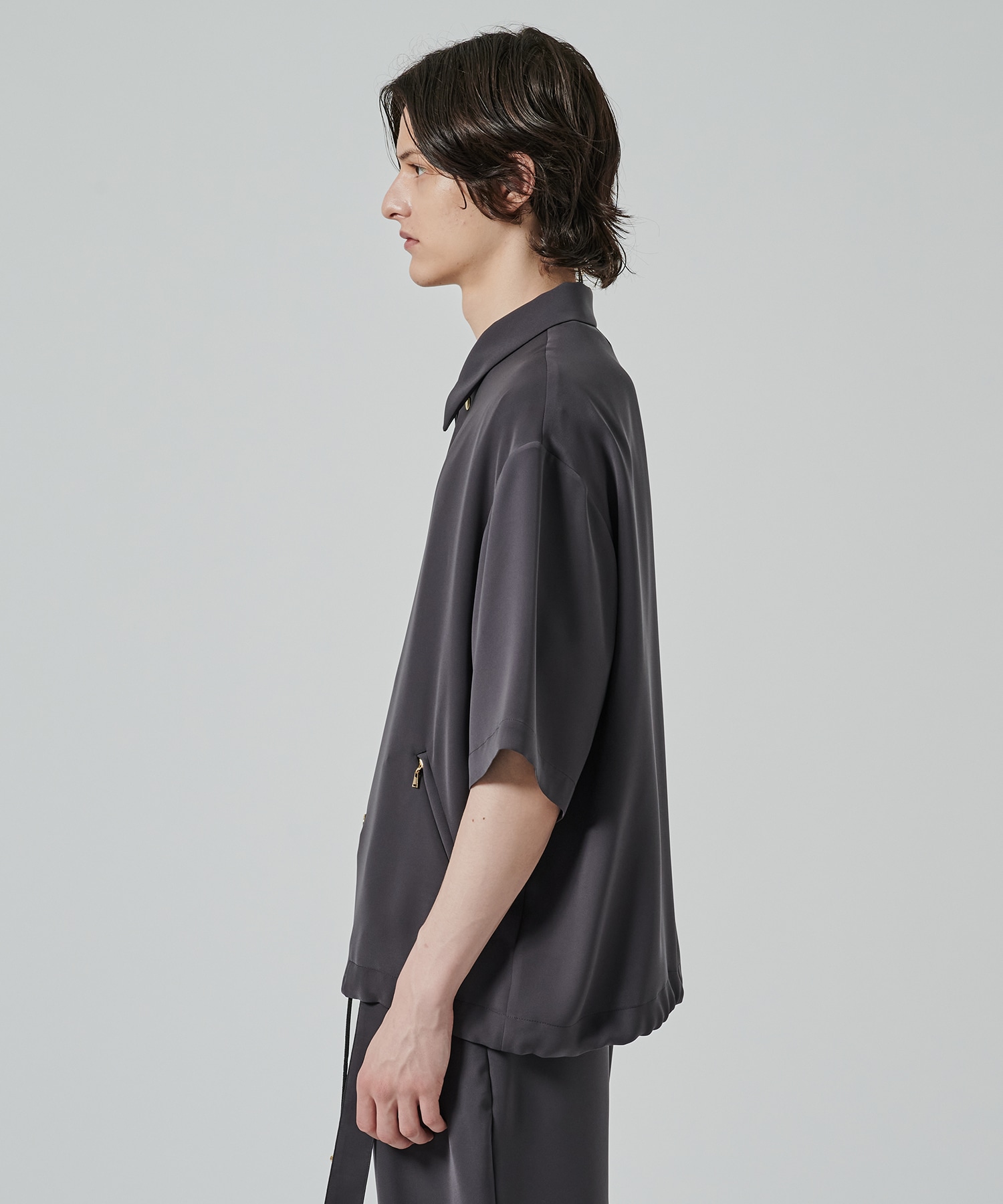 〈別注〉SHORT SLEEVE COACH JACKET CULLNI