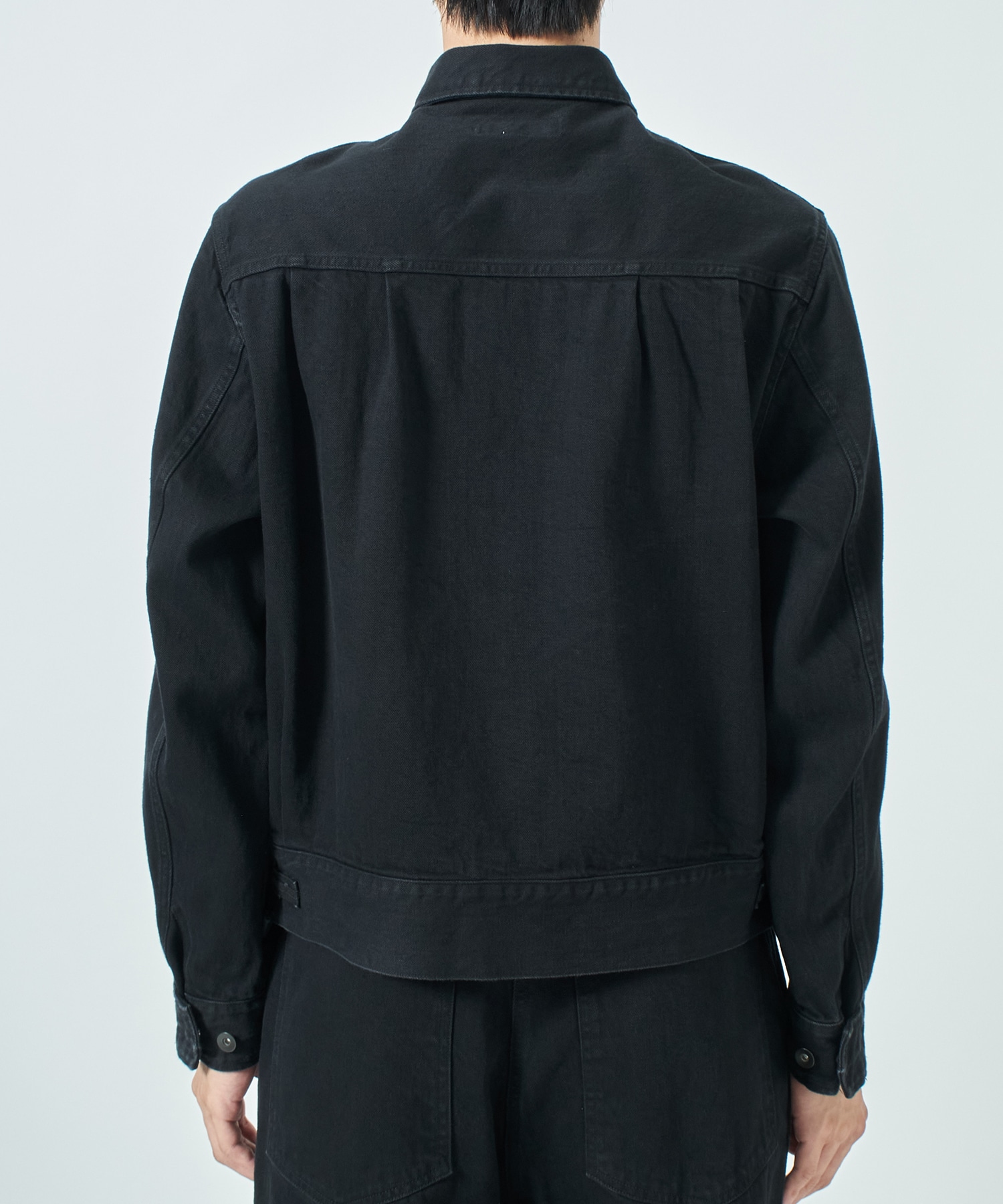 別注 DENIM MILITARY JACKET MARKAWARE/marka