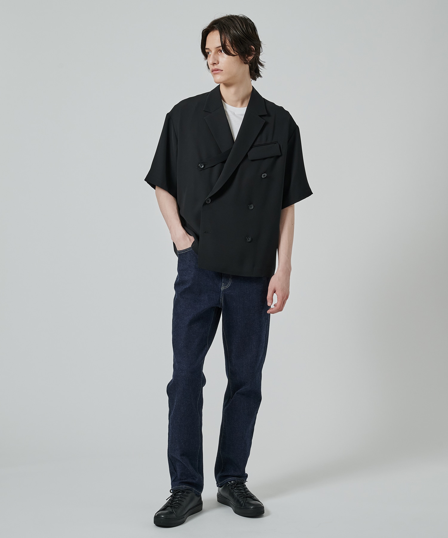 〈別注〉SHORT SLEEVE TAILORED JACKET CULLNI