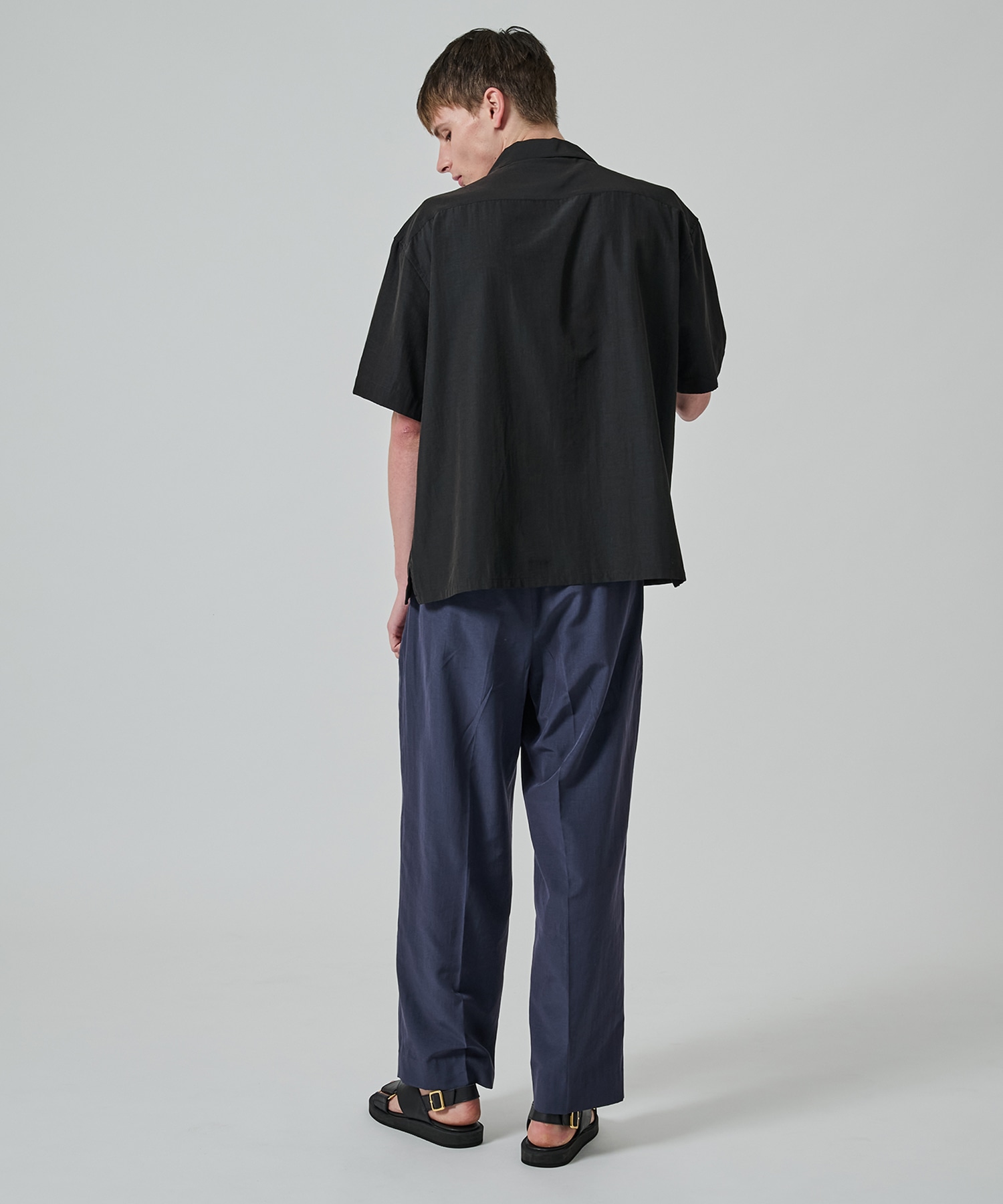 別注 Short Sleeve Open Collar Shirt soe