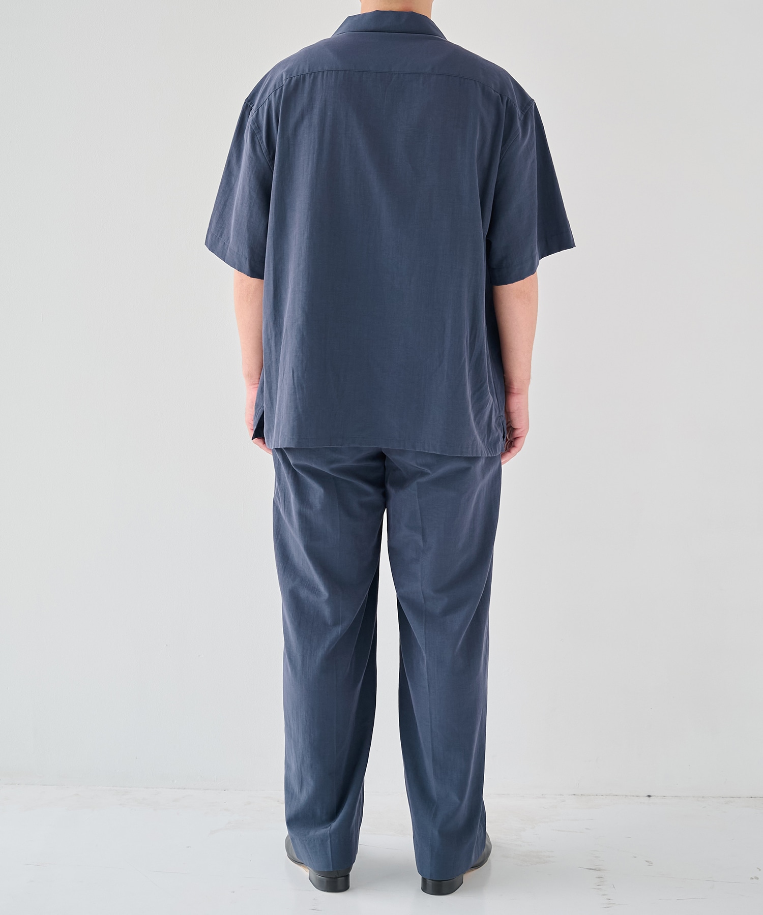 別注 Short Sleeve Open Collar Shirt soe