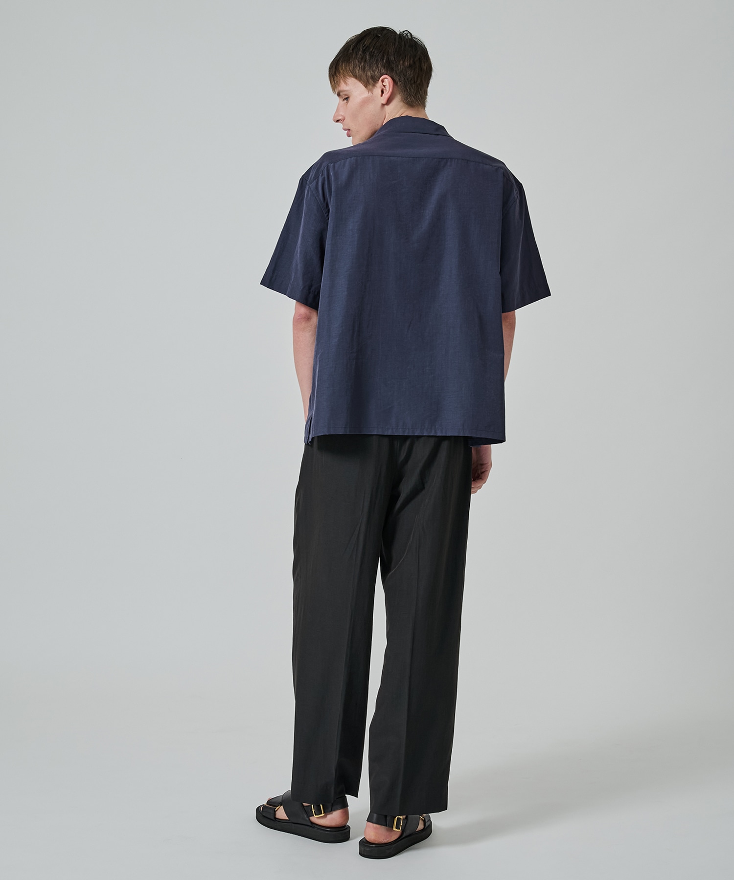 別注 Short Sleeve Open Collar Shirt soe