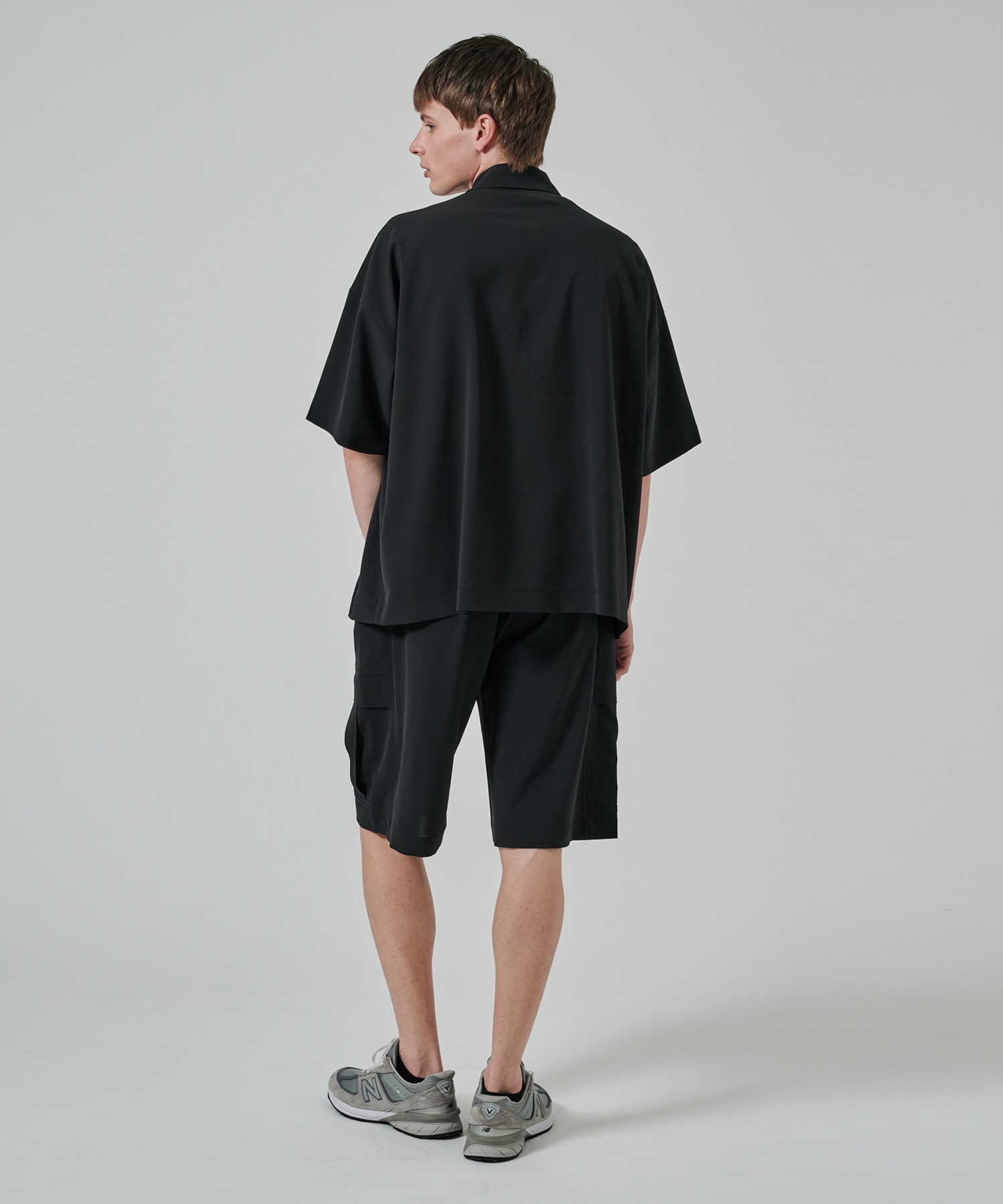 2251-SH58-003 ZIP UP HALF SLEEVE SHIRT N.HOOLYWOOD