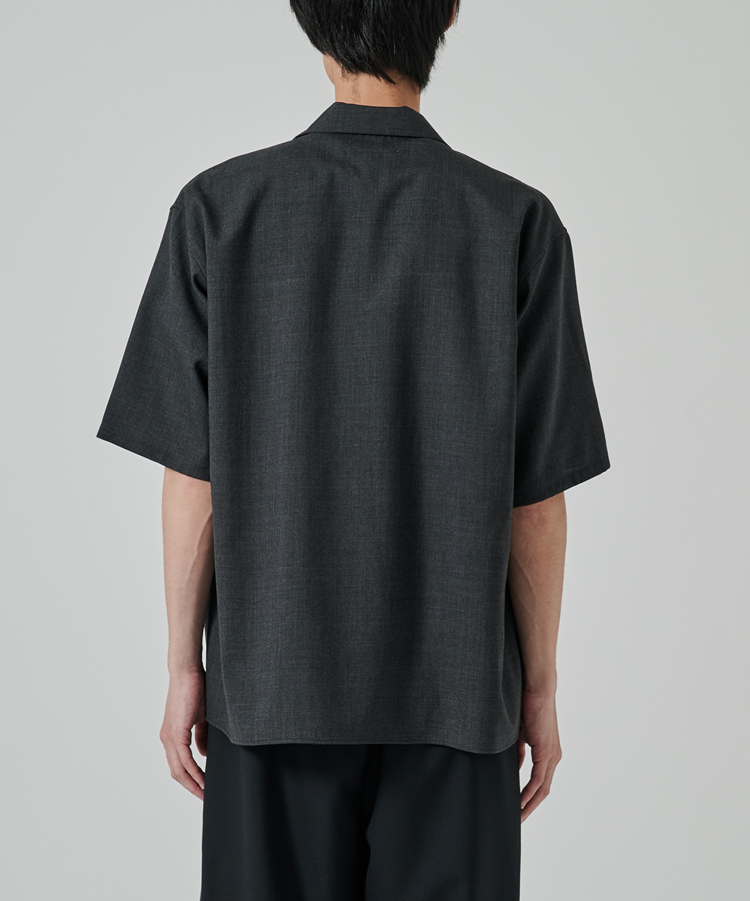 〈別注〉 OPEN COLLAR S/S SHIRT MARKAWARE/marka