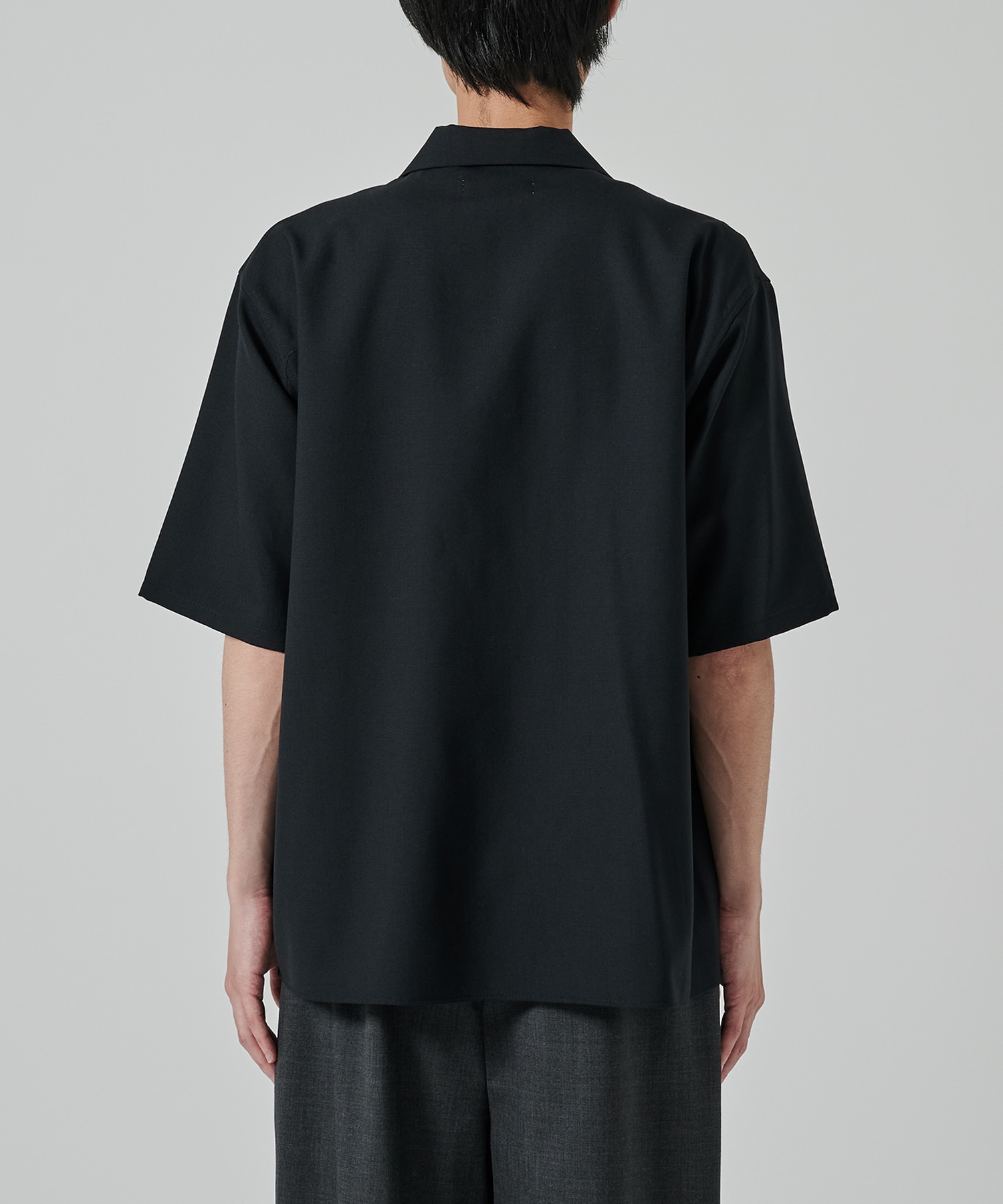 〈別注〉 OPEN COLLAR S/S SHIRT MARKAWARE/marka