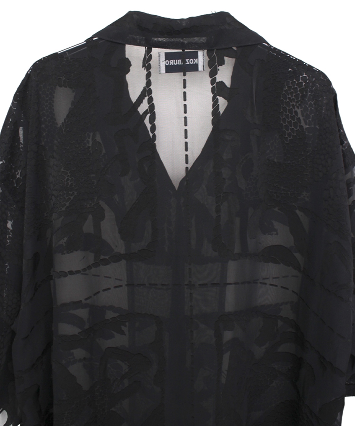 OPAL SHORT SLEEVE OVERSIZE CAMP COLLAR SHIRT KOZABURO